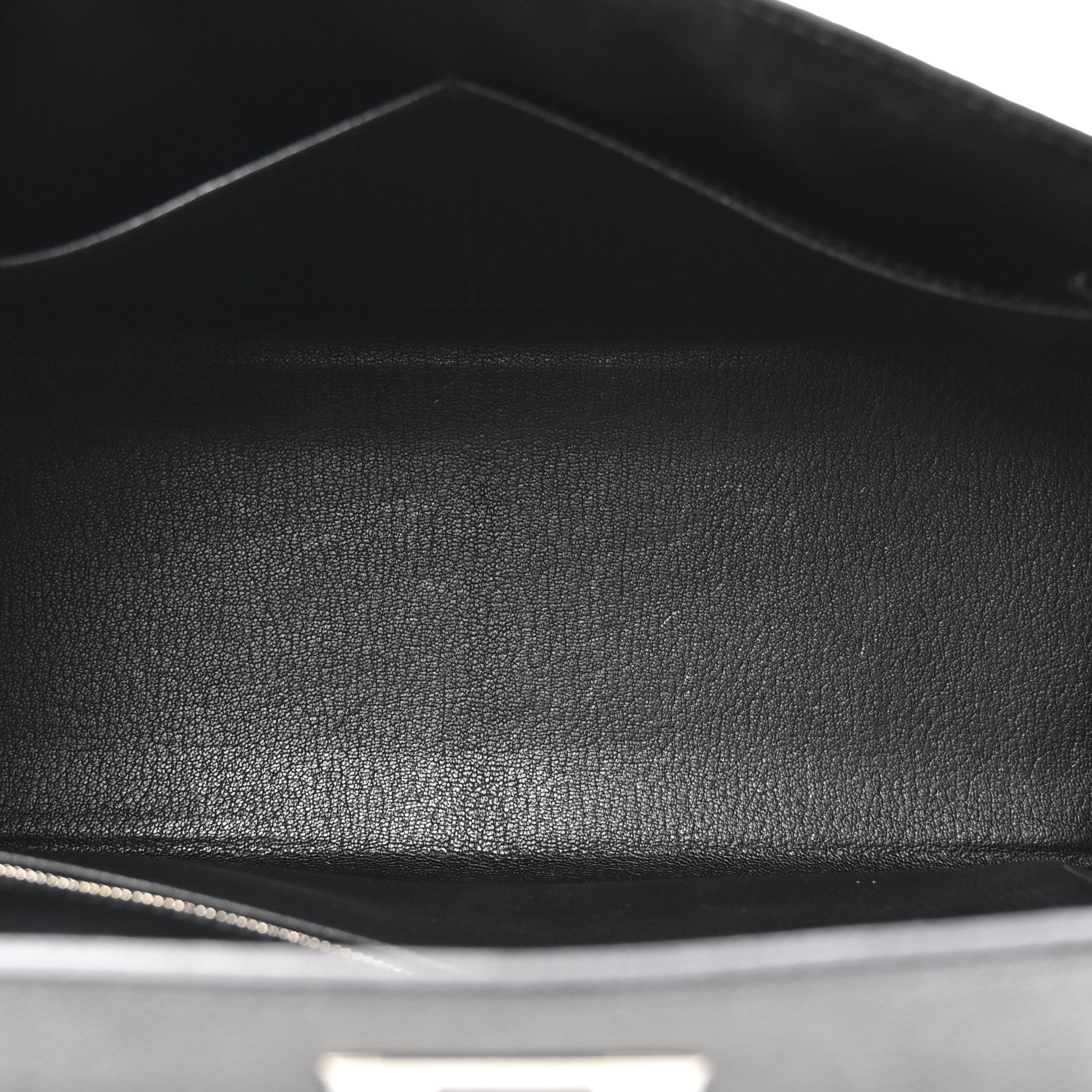 エルメス ケリー 28 外縫い Black エプソン シルバー金具 HERMES KELLY 28 SELLIER BLACK EPSOM SILVER HARDWARE