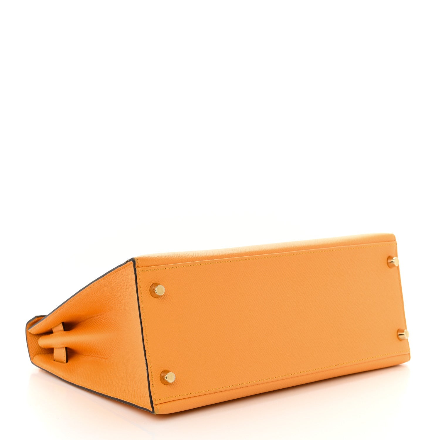 HERMES KELLY 28 SELLIER HSS PERSONAL ORDER JAUNE D'OR ETAIN EPSOM GOLD HARDWARE