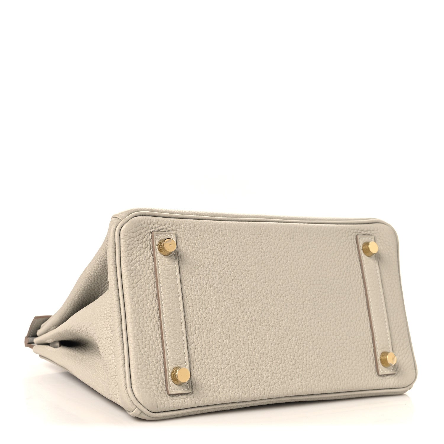 HERMES BIRKIN 25 BETON TOGO GOLD HARDWARE