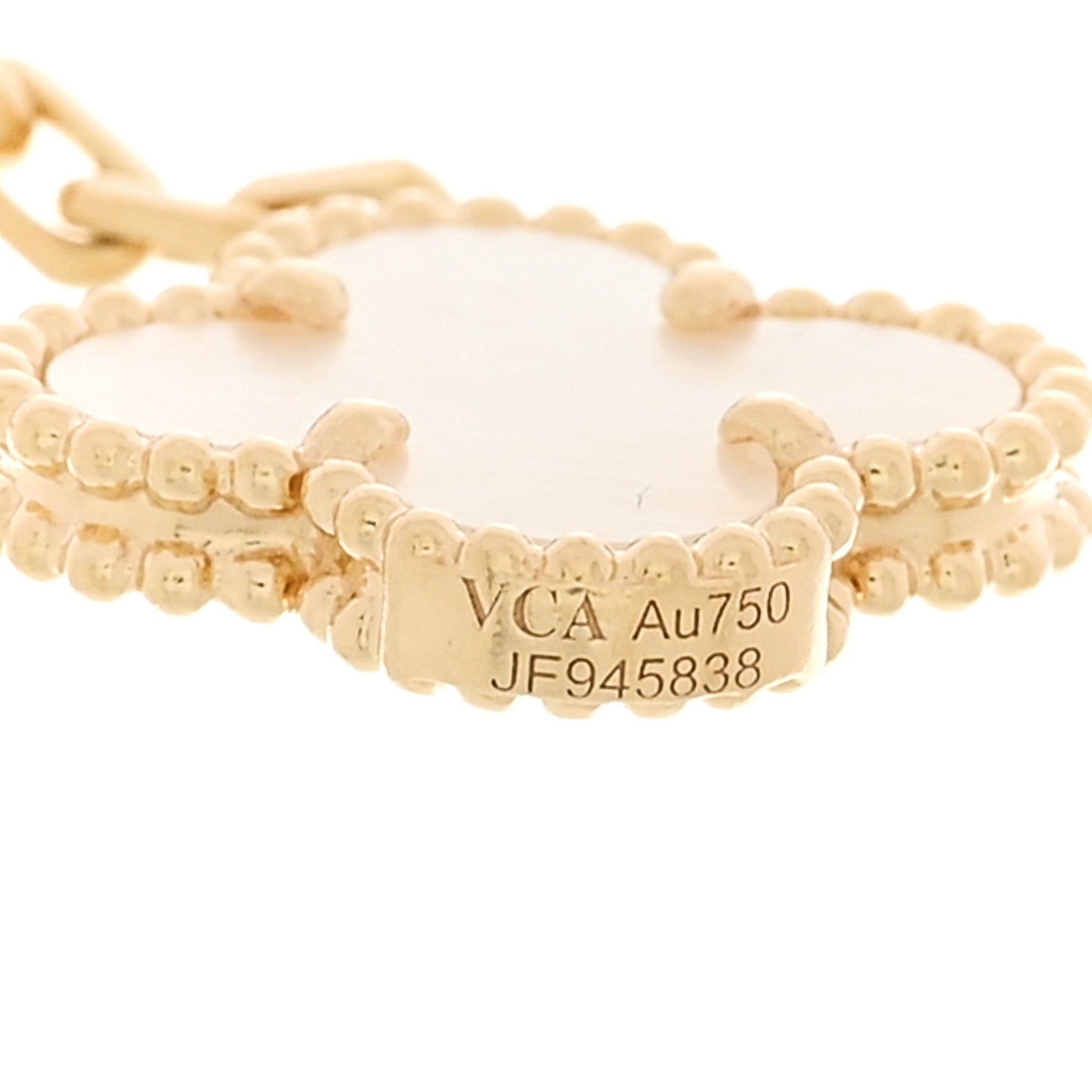 ヴァンクリーフ&アーペル ラッキーアルハンブラ 4モチーフ ブレスレット マルチカラー 18K イエローゴールド VAN CLEEF & ARPELS LUCKY ALHAMBRA 4 MOTIFS BRACELET MULTICOLOR 18K YELLOW GOLD