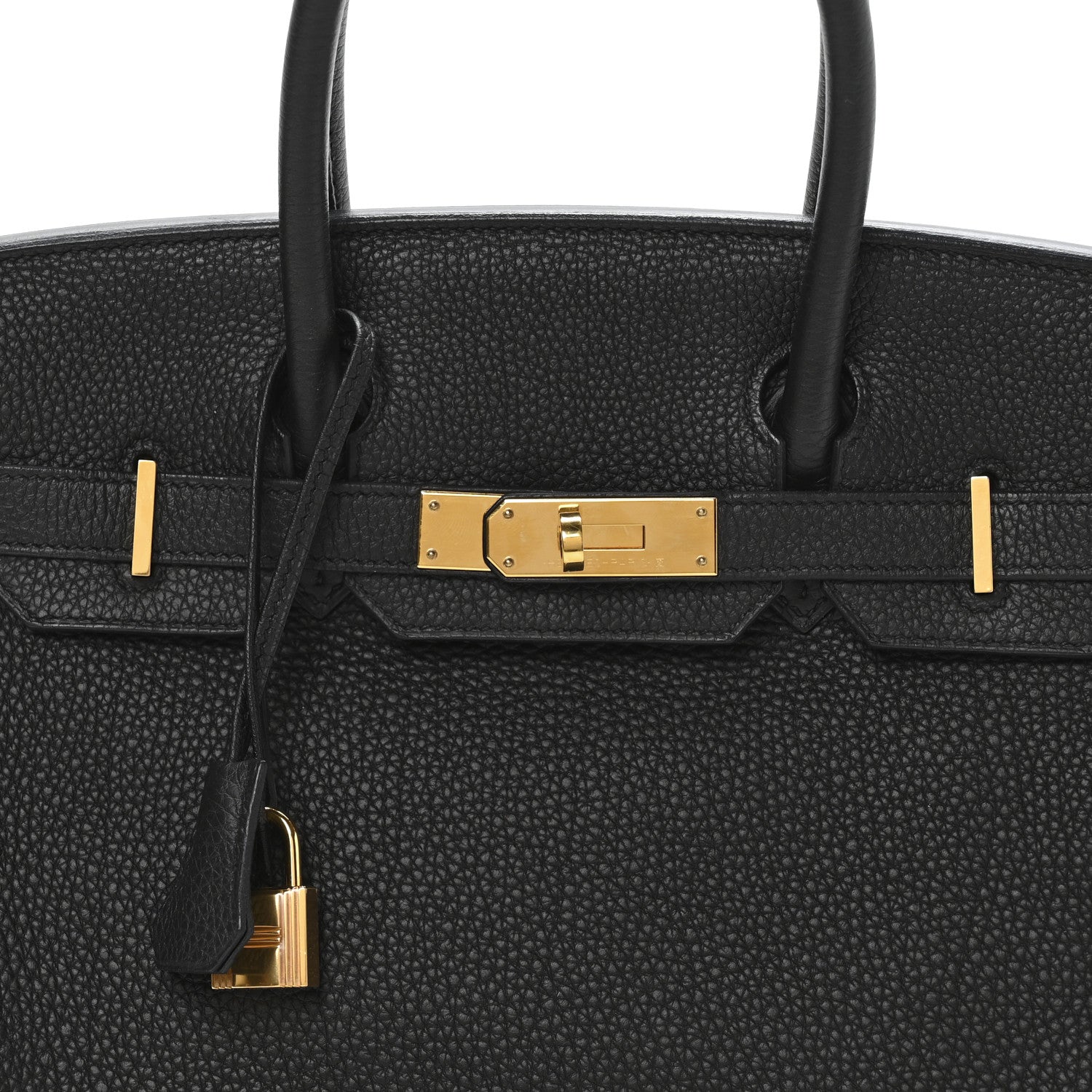 HERMES BIRKIN 30 BLACK TOGO GOLD HARDWARE