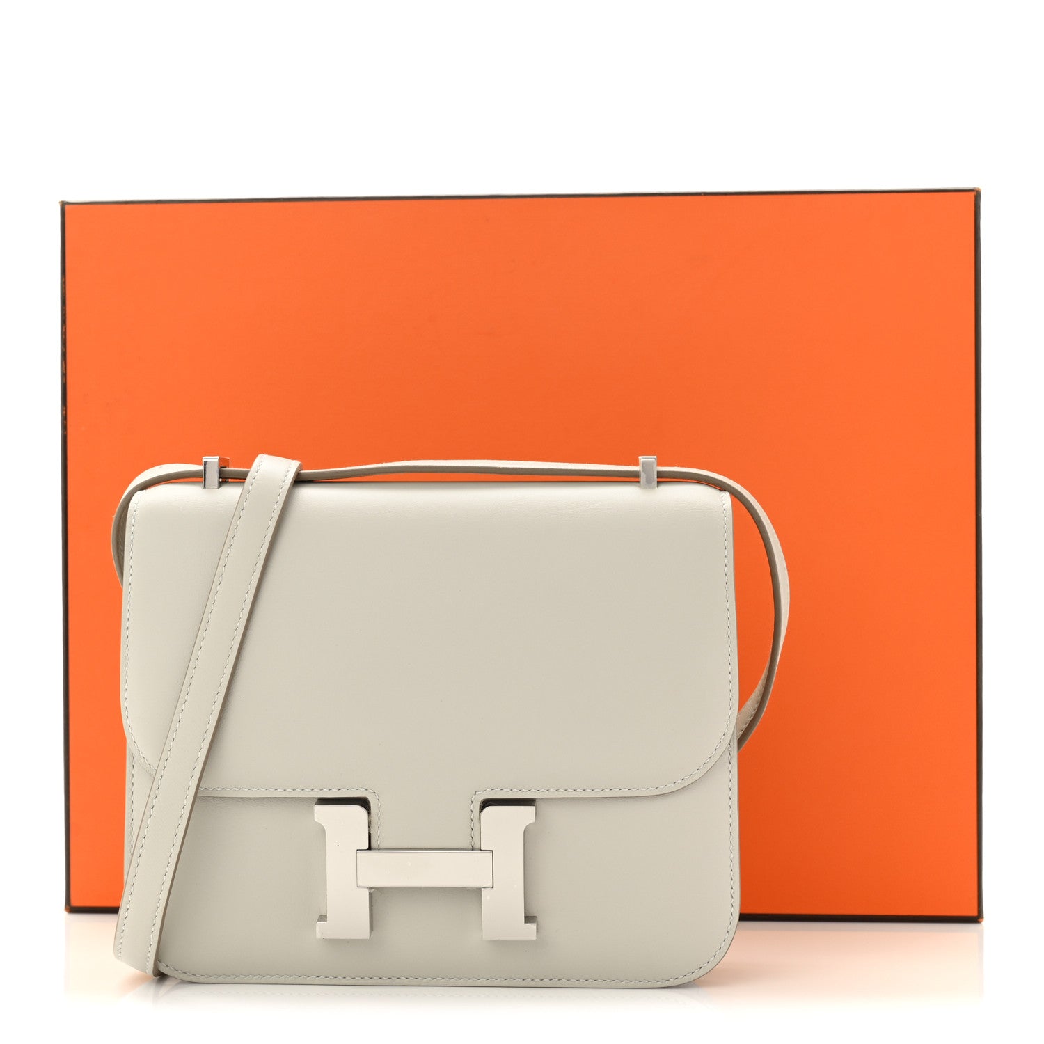 エルメス ミニコンスタンス 18 Gris Perle スイフト シルバー金具 HERMES MINI CONSTANCE 18 GRIS PERLE SWIFT SILVER HARDWARE