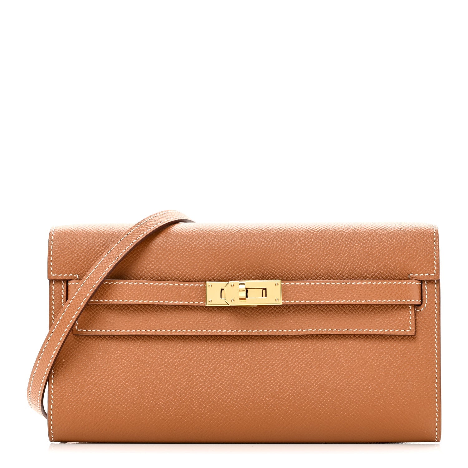 エルメス ケリートゥーゴー 長財布 Gold エプソン ゴールド金具 HERMES KELLY TO GO WALLET GOLD EPSOM GOLD HARDWARE