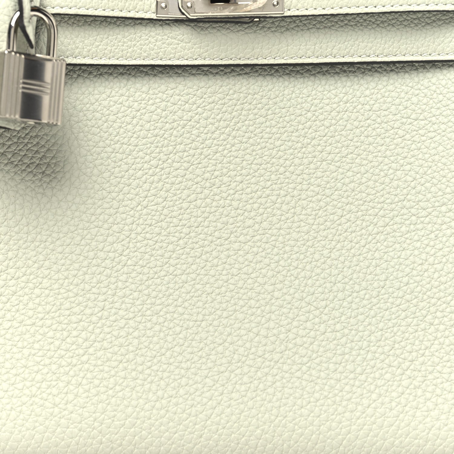 HERMES KELLY 25 RETOURNE GRIS NEVE TOGO SILVER HARDWARE