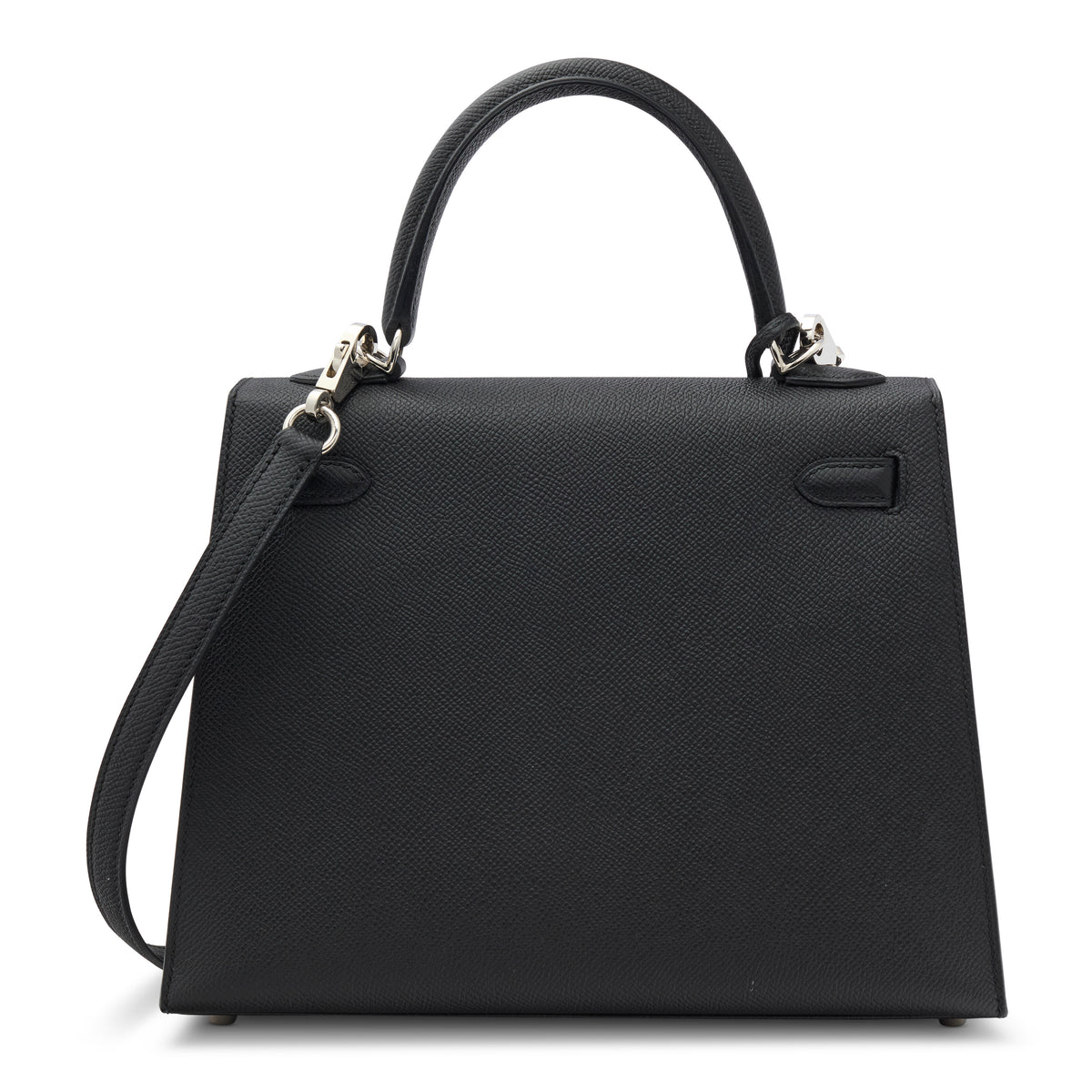 エルメス ケリー 25 Black エプソン シルバー金具 HERMES KELLY 25 BLACK EPSOM SILVER HARDWARE