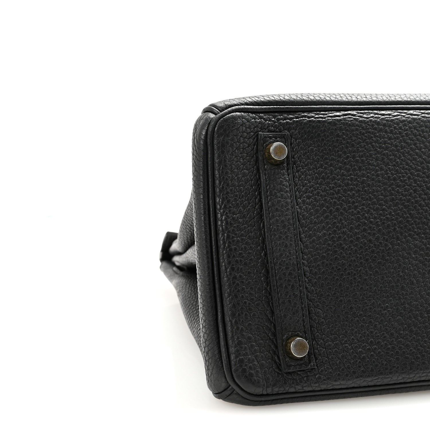 HERMES BIKRIN 30 BLACK TOGO GOLD HARDWARE