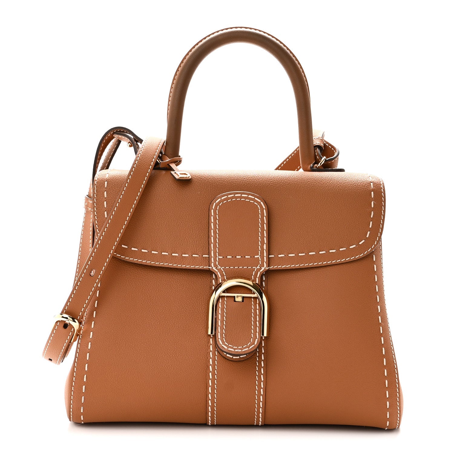 デルヴォー ブリヨン MM サーピケ ショルダーバッグ Vegetal グレインドカーフスキン ゴールド金具 DELVAUX BRILLANT MM SURPIQUE SHOULDER BAG VEGETAL GRAINED CALFSKIN GOLD HARDWARE