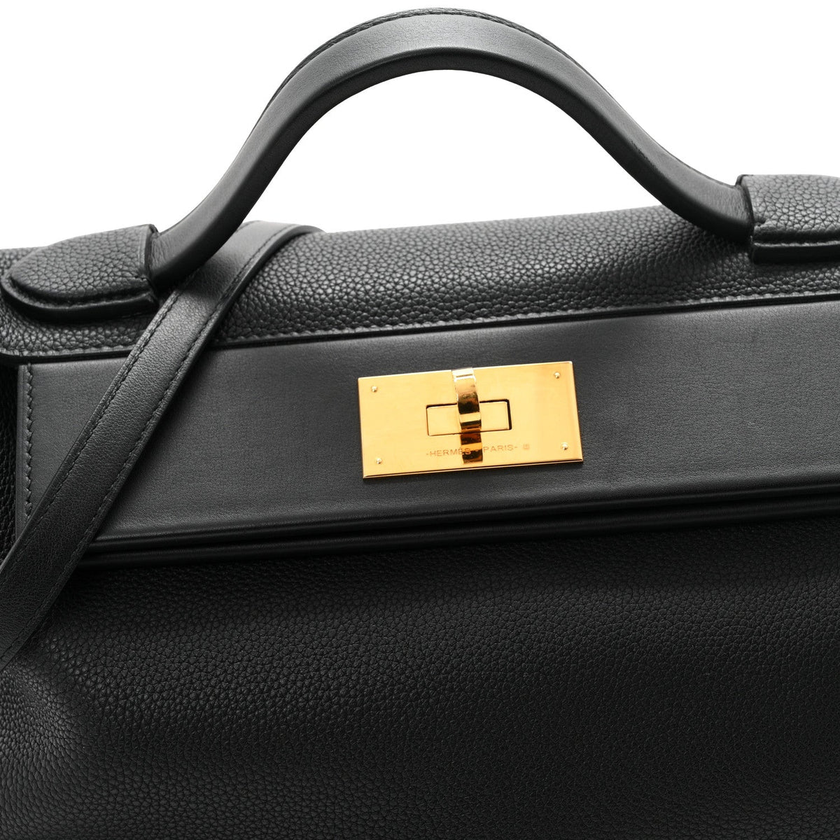 エルメス 24/24 ヴァンキャトル 29 Black スイフト / トゴ ゴールド金具 HERMES 24/24 29 BLACK SWIFT / TOGO GOLD HARDWARE