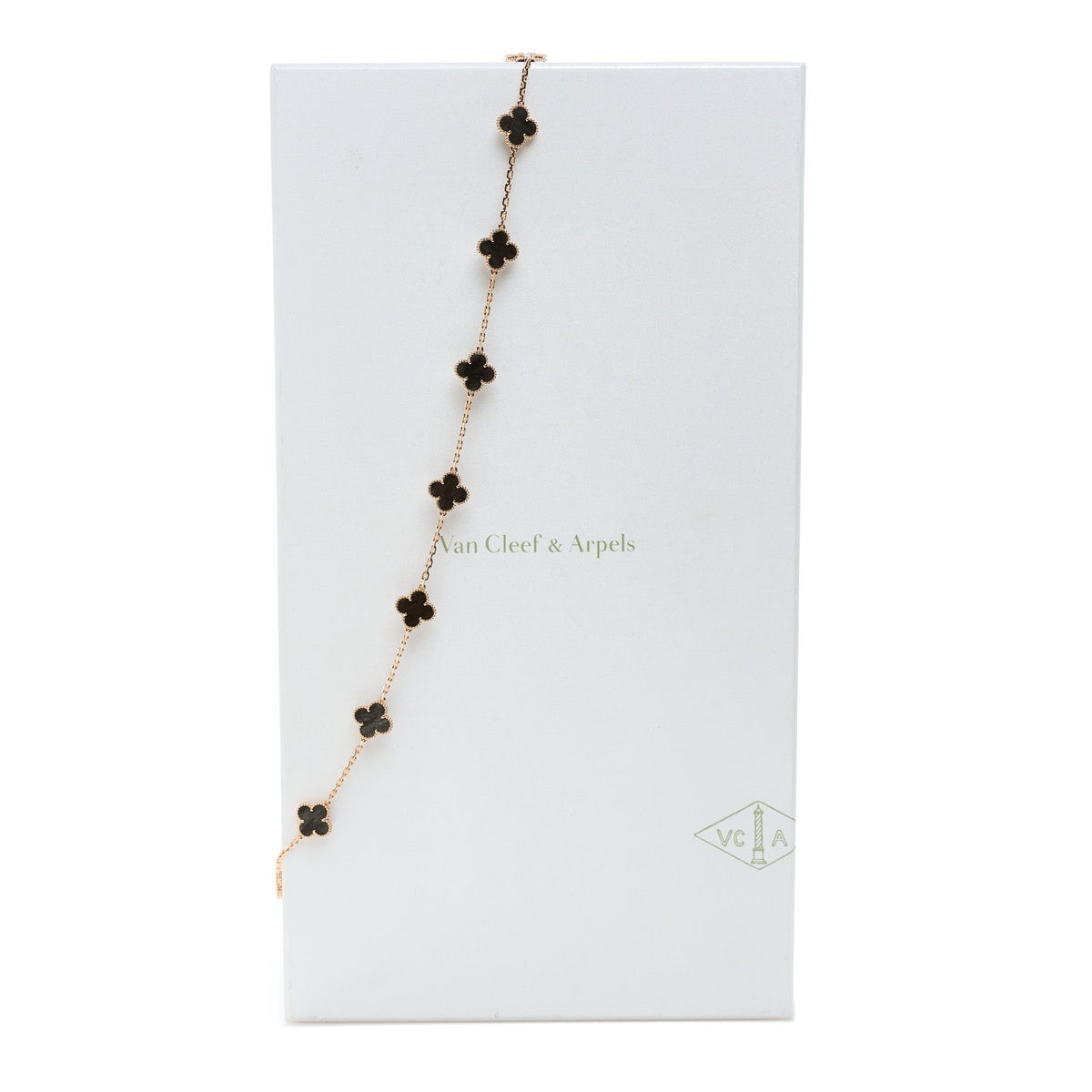 Van Cleef & Arpels Vintage Alhambra 20 Motifs Necklace 18K Rose Gold