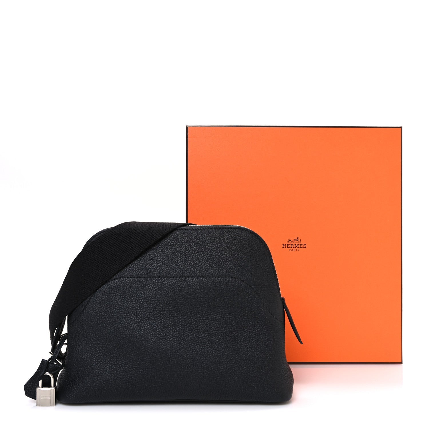 エルメス ボリード Messenger Black トゴ シルバー金具 HERMES BOLIDE Messenger BLACK TOGO SILVER HARDWARE