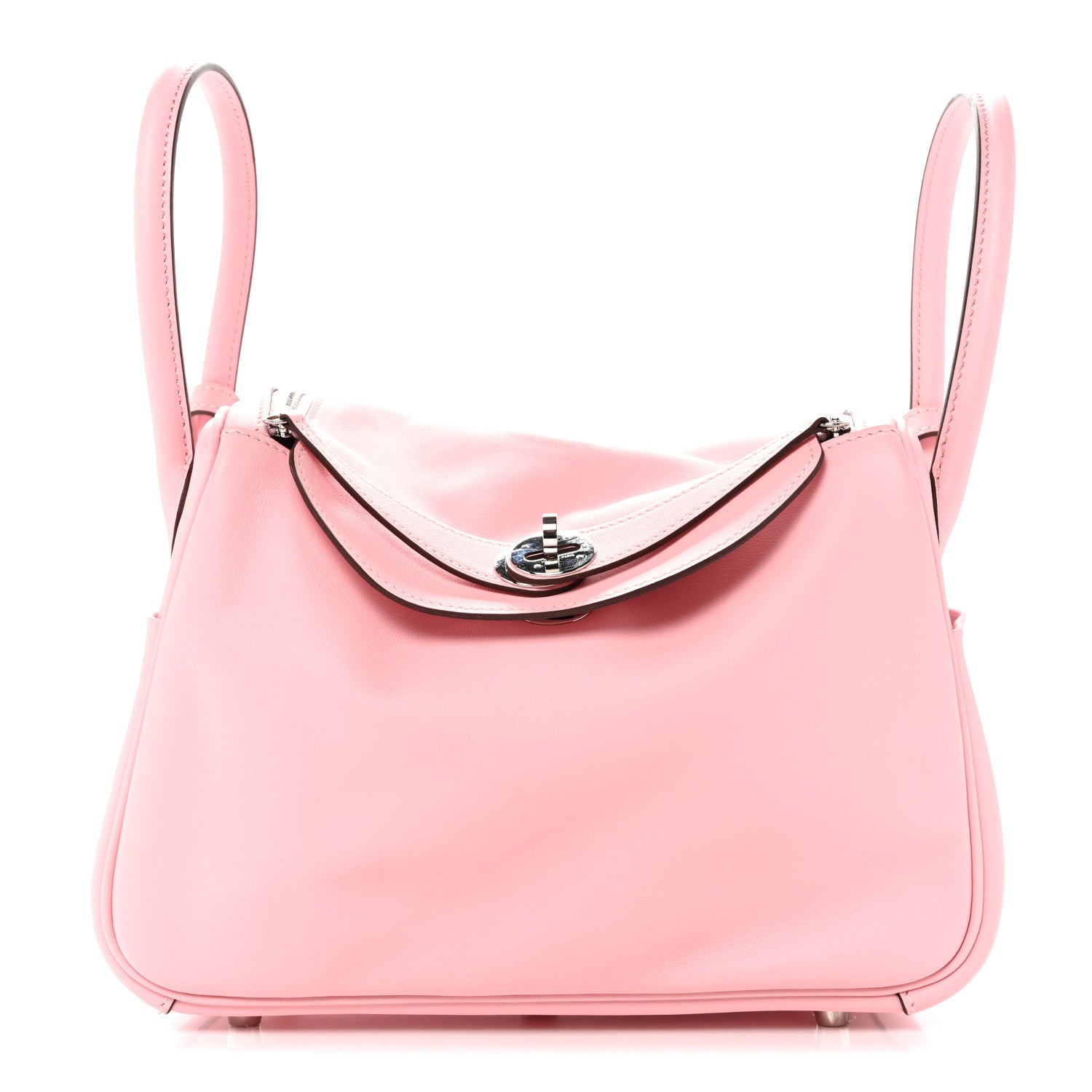エルメス リンディ 26 Rose Sakura スイフト シルバー金具 HERMES LINDY 26 ROSE SAKURA SWIFT SILVER HARDWARE