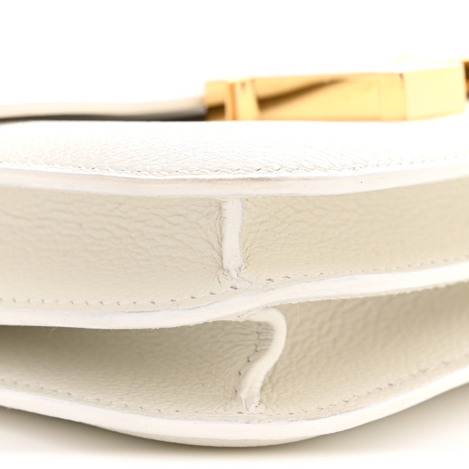 エルメス ミニコンスタンス 18 White エバーカラー ゴールド金具 HERMES MINI CONSTANCE 18 WHITE EVERCOLOR GOLD HARDWARE
