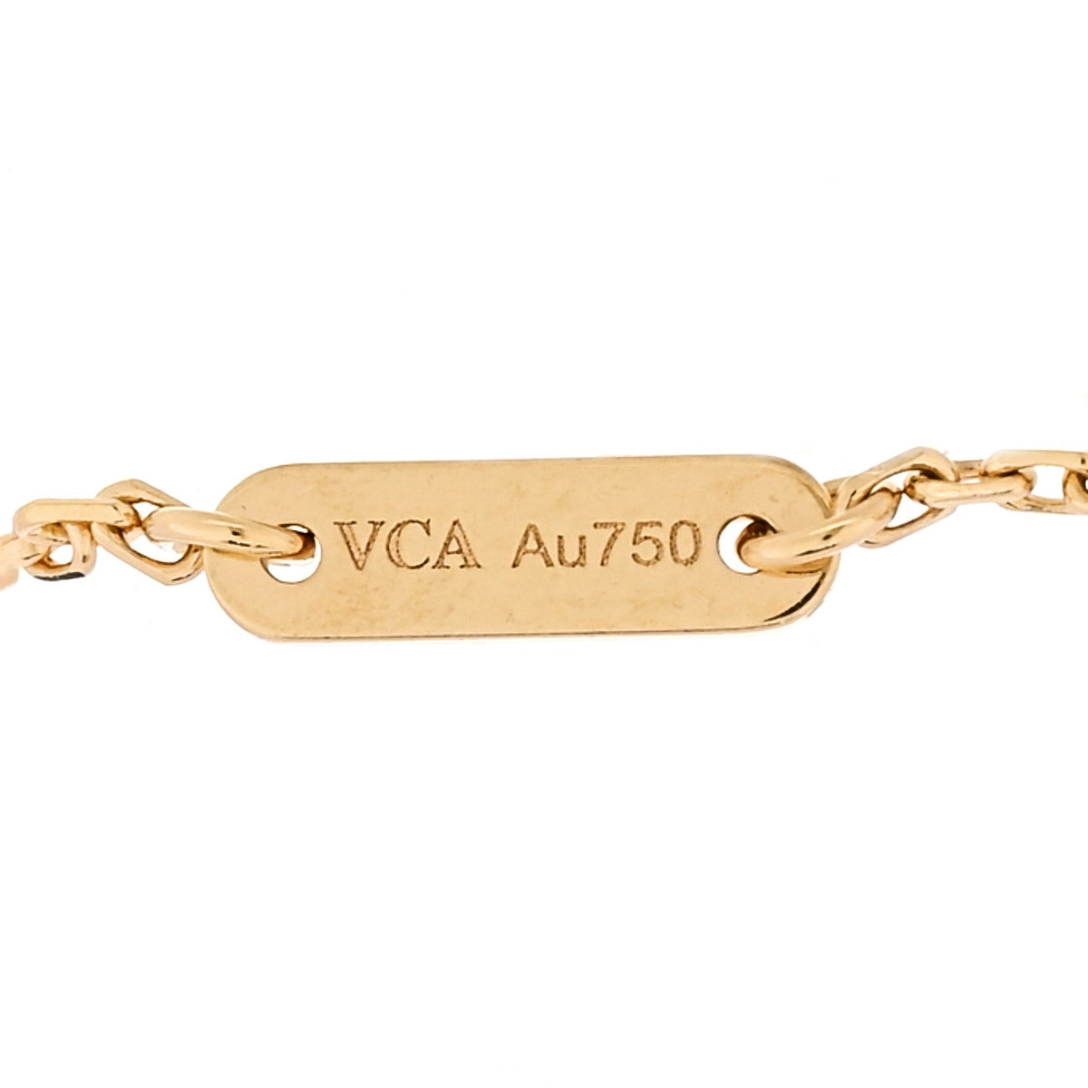 Van Cleef & Arpels Mini Frivole Bracelet Diamond 18K Yellow Gold