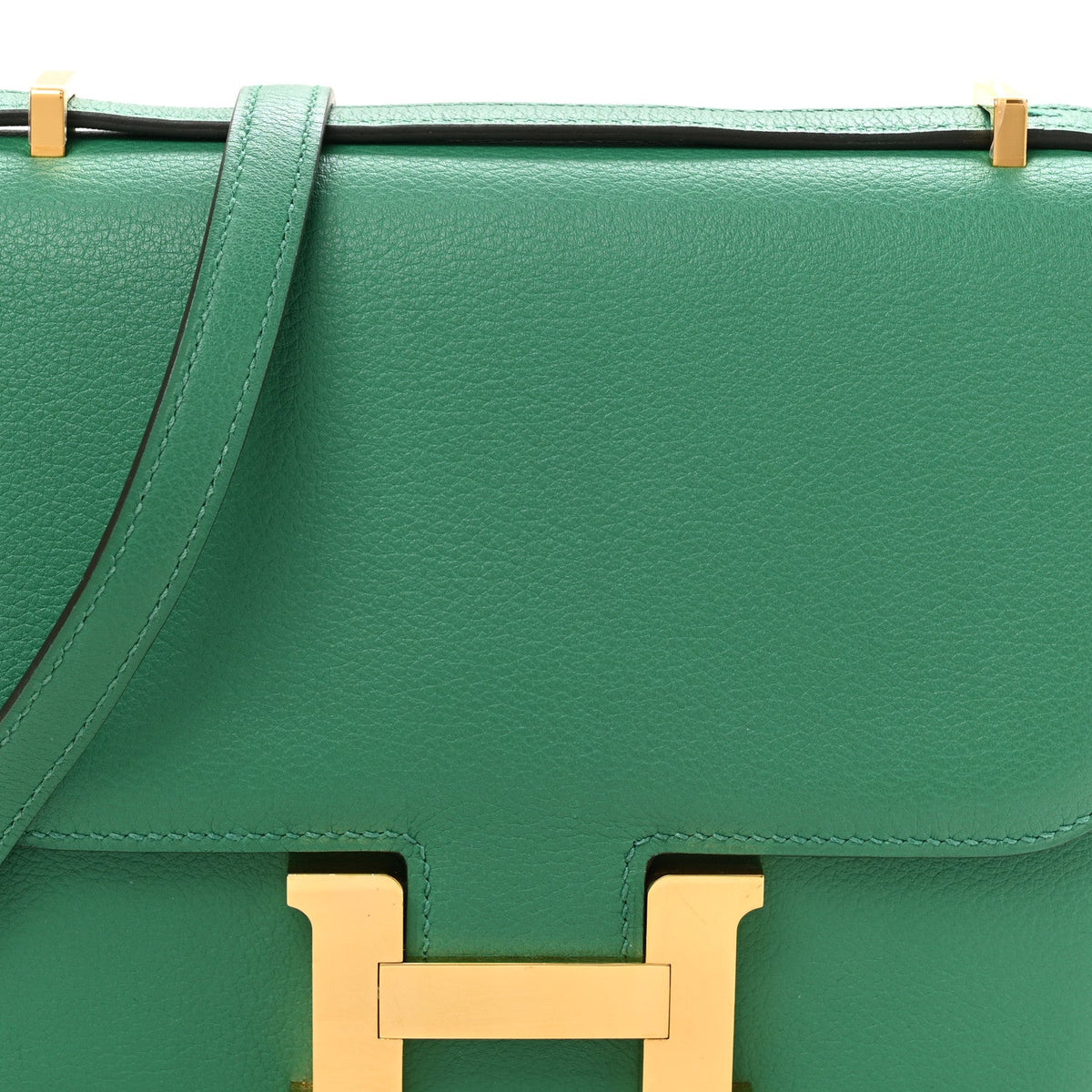 エルメス ミニコンスタンス 18 Vert Vertigo エバーカラー ゴールド金具 HERMES MINI CONSTANCE 18 VERT VERTIGO EVERCOLOR GOLD HARDWARE