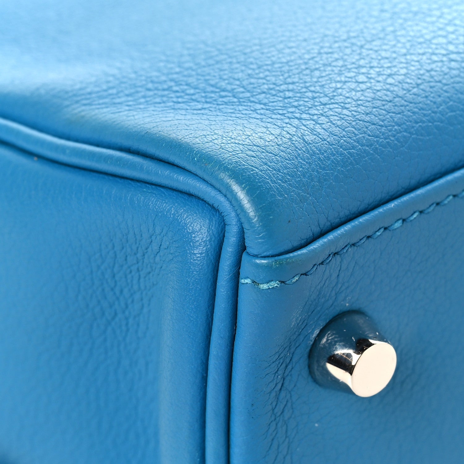 エルメス ケリー32 内縫い Bleu Zanzibar トゴ シルバー金具 HERMES KELLY32 RETOURNE BLEU ZANZIBAR TOGO SILVER HARDWARE