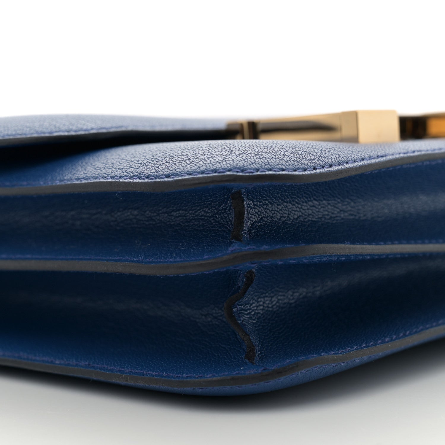 エルメス ミニコンスタンス 18 Bleu France シェーブルミゾール ゴールド金具 HERMES MINI CONSTANCE 18 BLEU FRANCE CHEVRE MYSORE GOLD HARDWARE