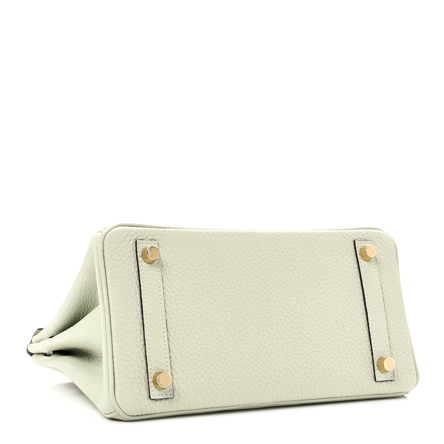 HERMES BIRKIN 25 GRIS NEVE TOGO GOLD HARDWARE