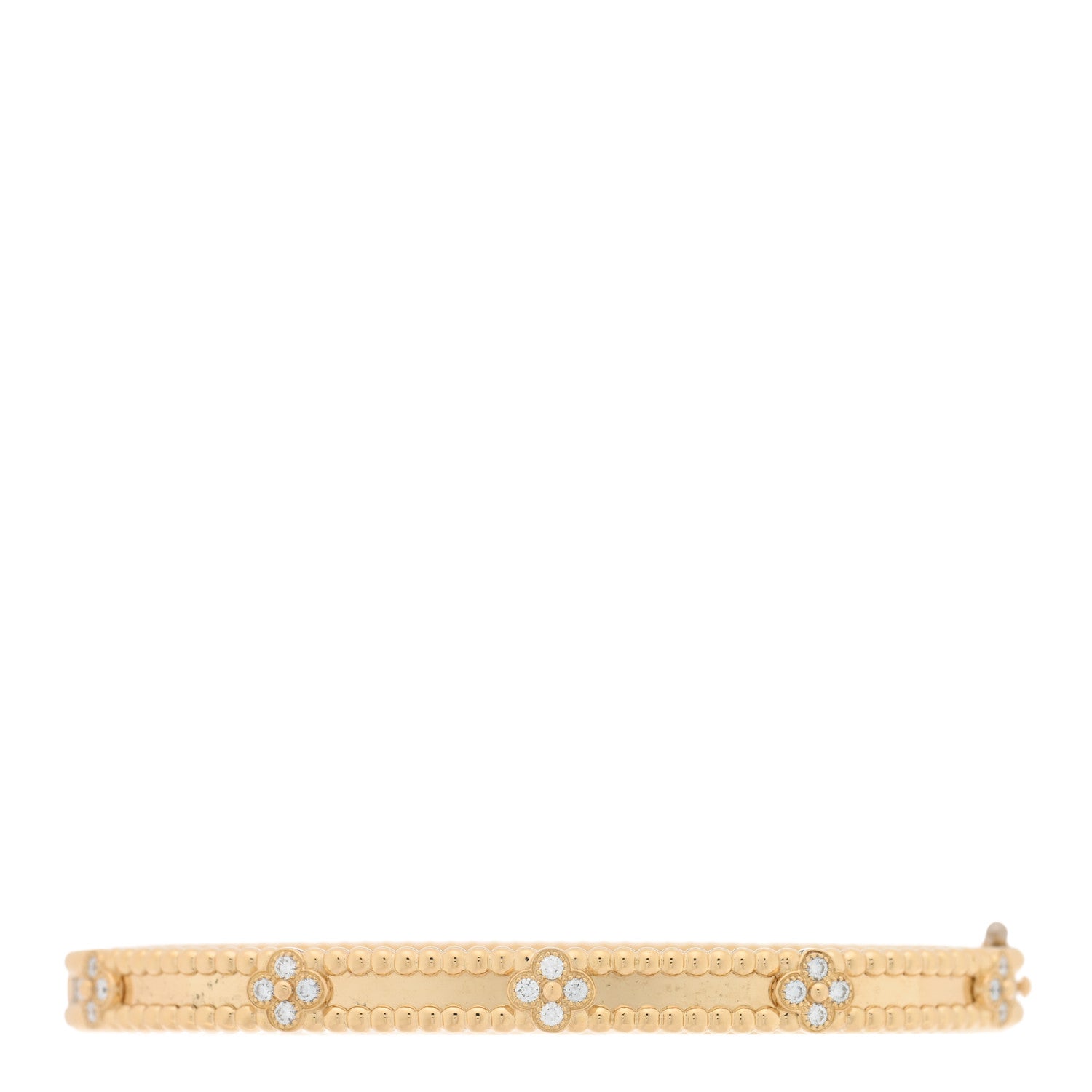 ヴァンクリーフ&アーペル ペルレ ブレスレット ダイヤモンド 18K イエローゴールド VAN CLEEF & ARPELS PERLÉE BRACELET DIAMOND 18K YELLOW GOLD