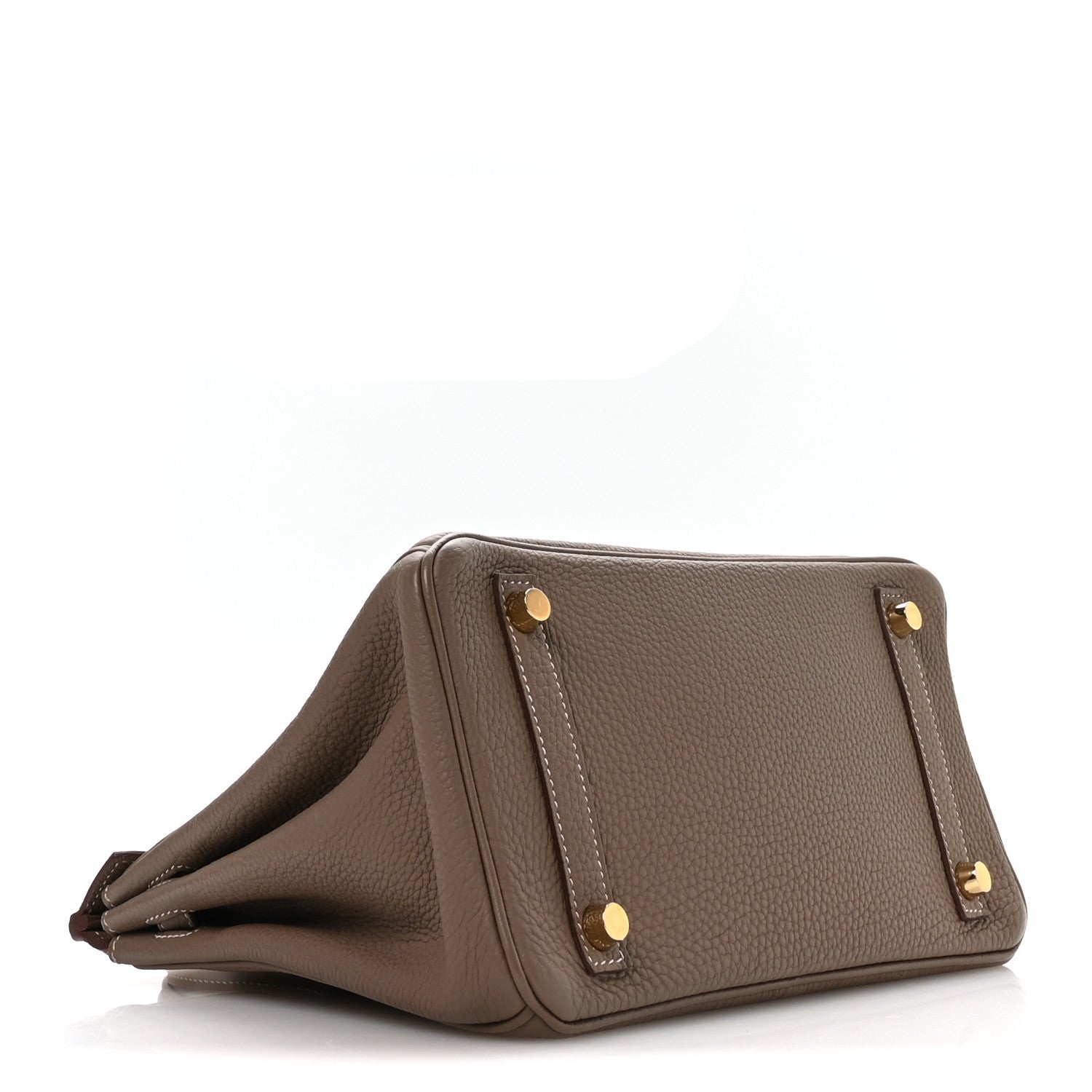 HERMES BIRKIN 25 ETOUPE TOGO GOLD HARDWARE