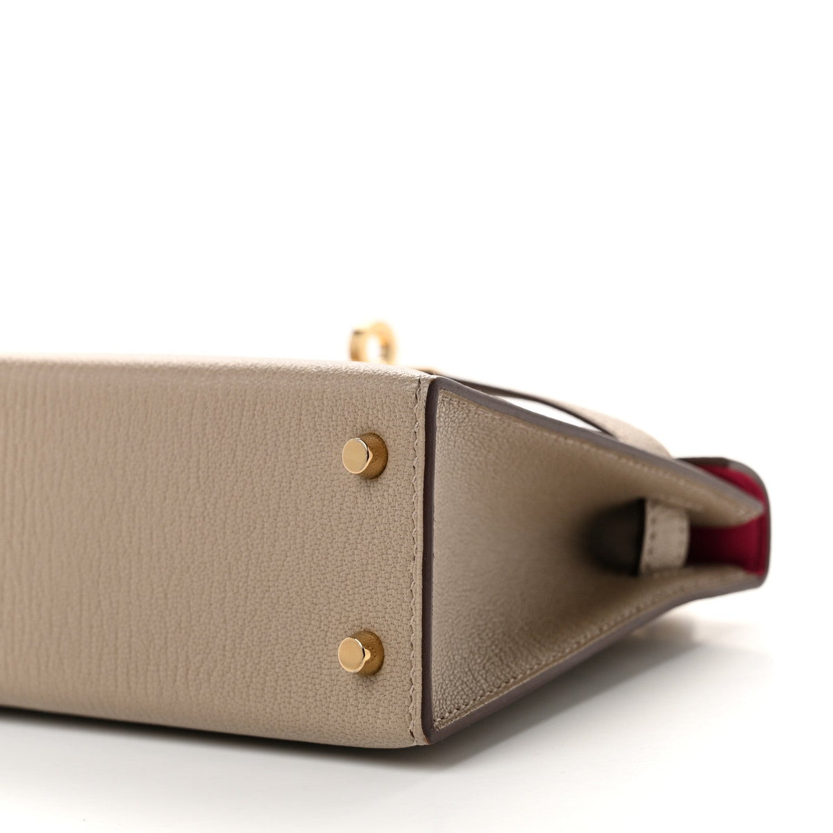 Hermes Mini Kelly 20 HSS Personal Order Sellier Gris Tourterelle Rose Mexico Chevre Mysore Permabrass Hardware