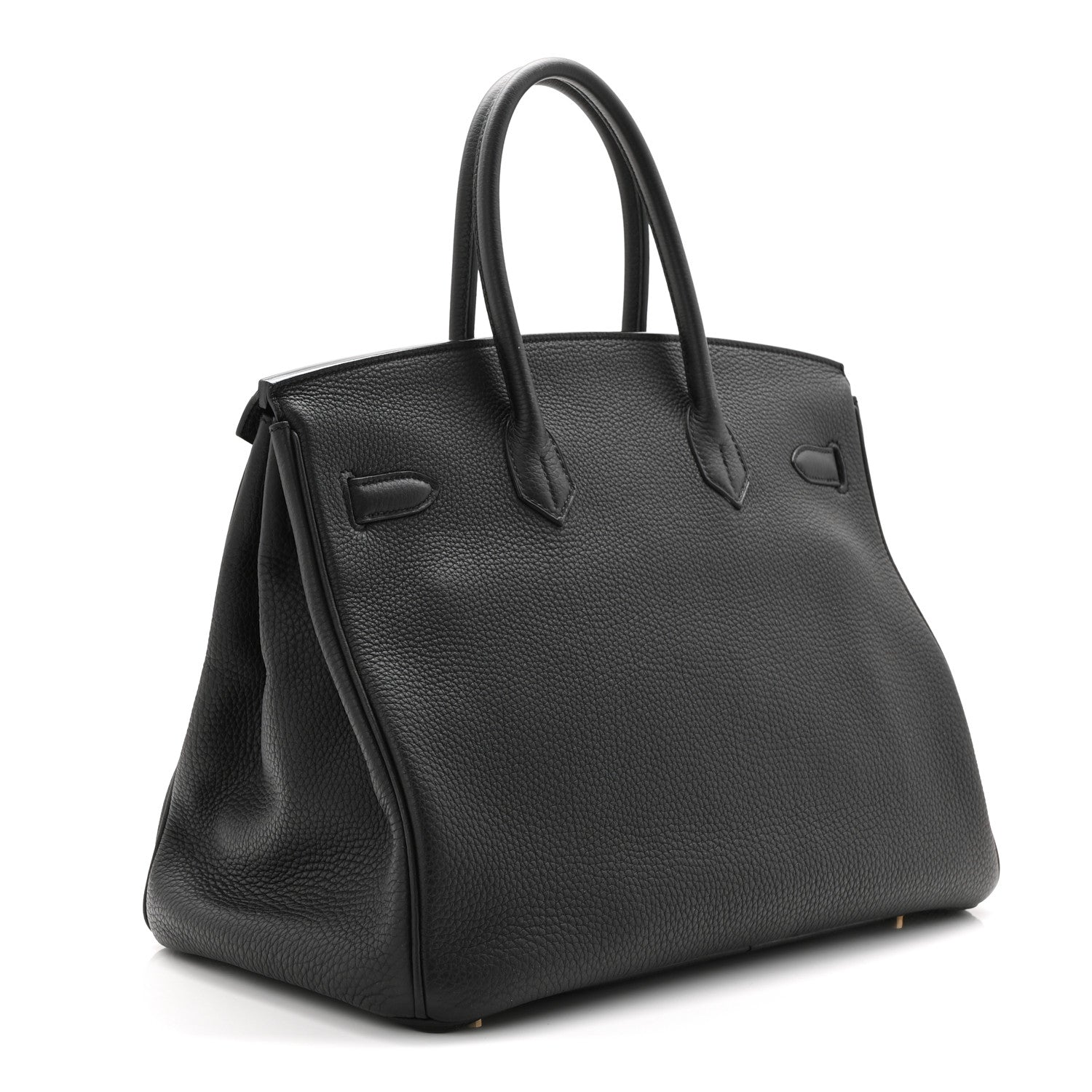 HERMES BIRKIN 35 BLACK TOGO GOLD HARDWARE