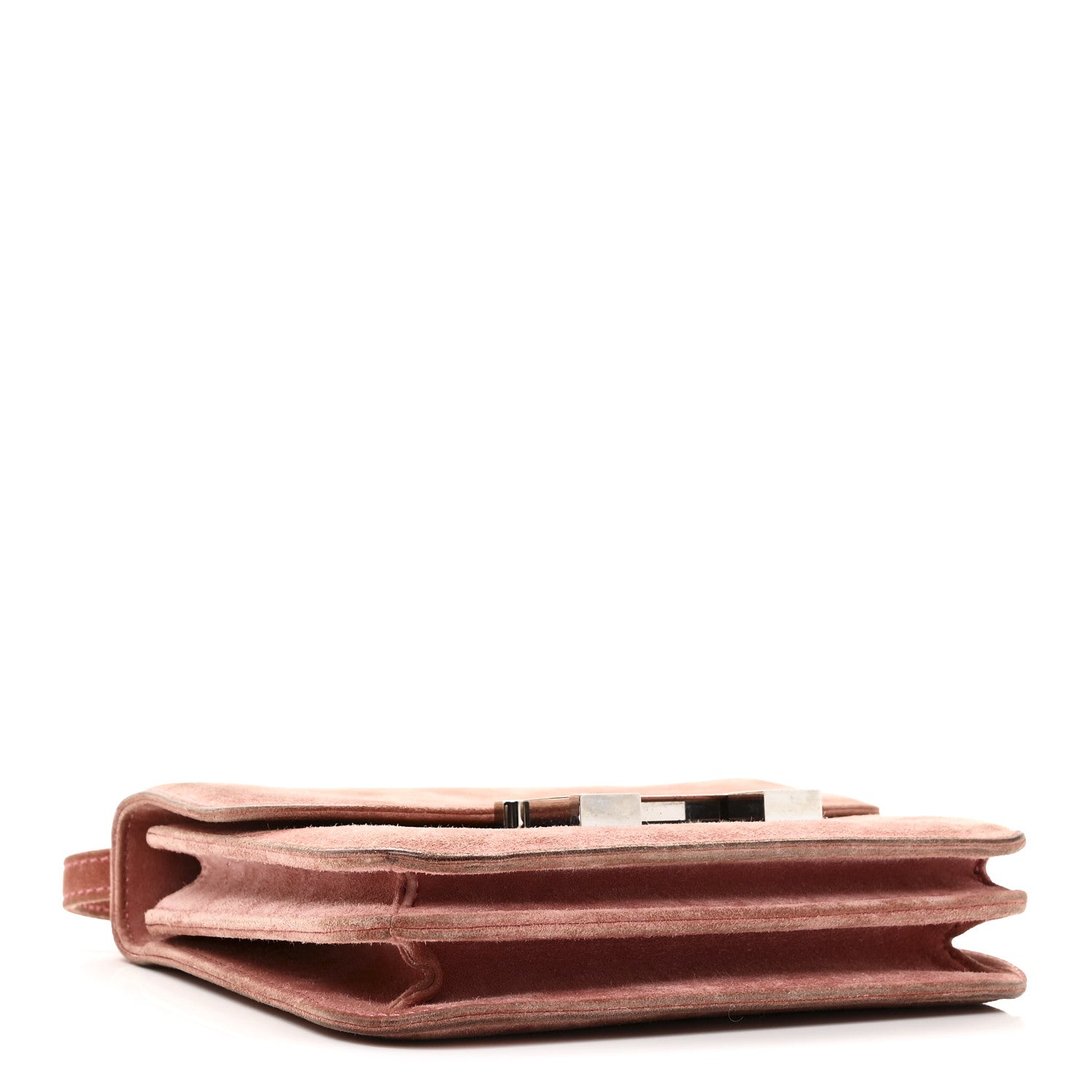 HERMES CONSTANCE 18 ROSE INDIENNE DOBLIS SILVER WARDWARE