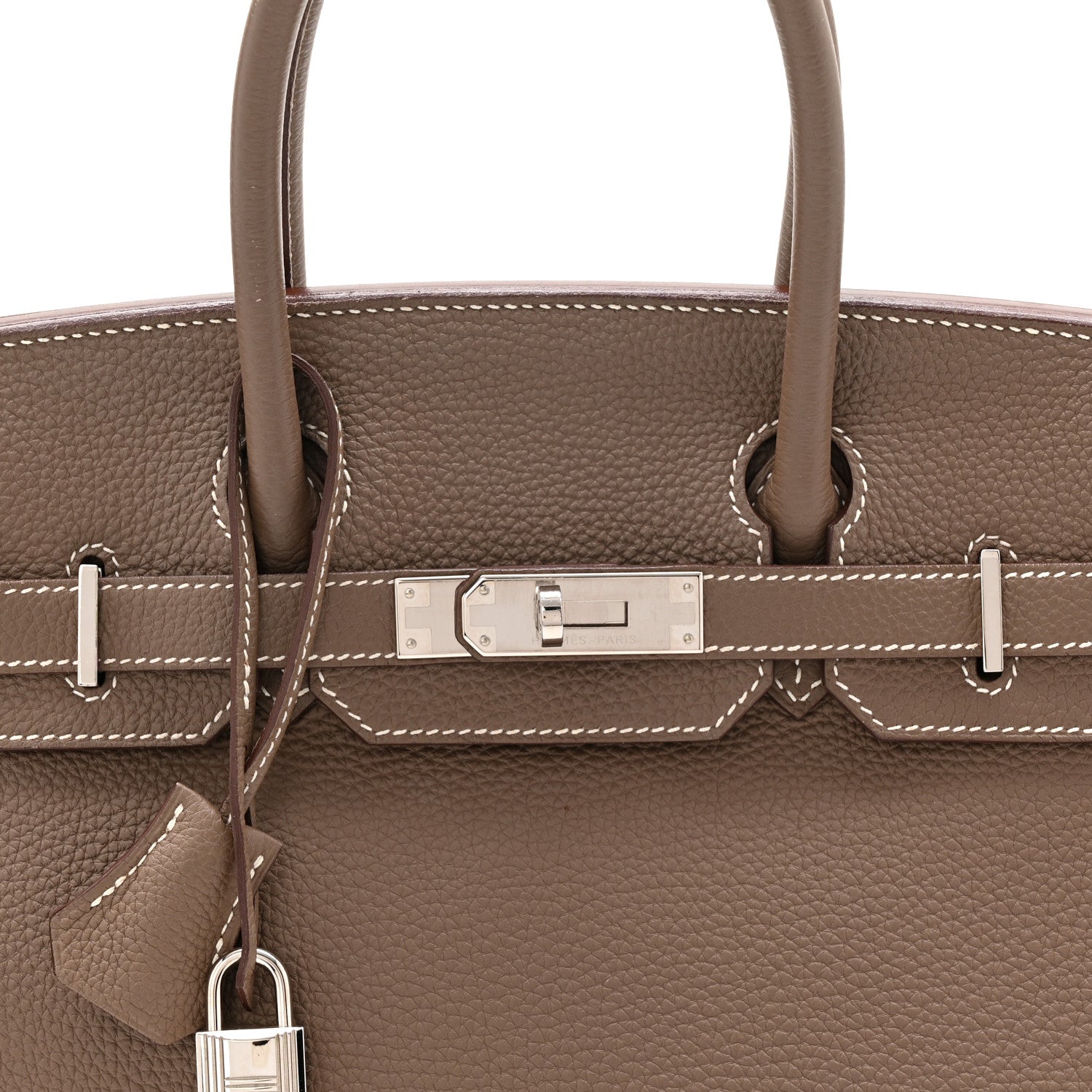 Hermes Birkin 30 Etoupe Togo Silver Hardware