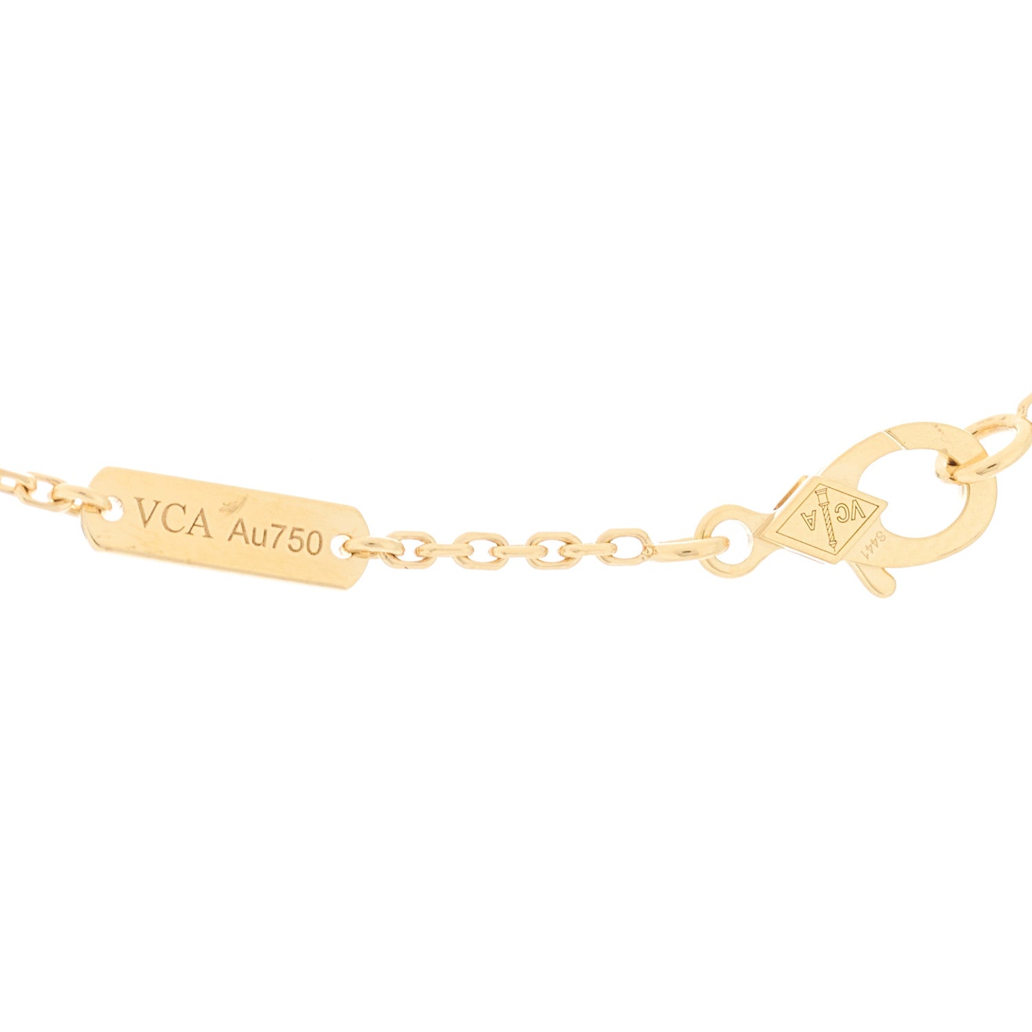 ヴァンクリーフ&アーペル ヴィンテージアルハンブラ ペンダントネックレス ブラックオニキス 18K イエローゴールド VAN CLEEF & ARPELS VINTAGE ALHAMBRA PENDANT NECKLACE BLACK ONYX 18K YELLOW GOLD