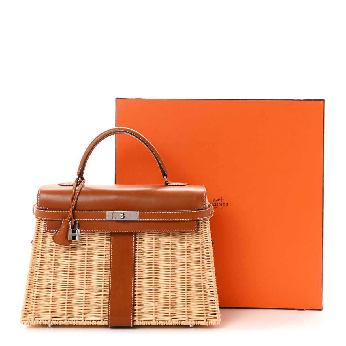 エルメス ケリー 35 Naturel Fauve バレニア シルバー金具 HERMES KELLY 35 NATUREL FAUVE BARENIA SILVER HARDWARE