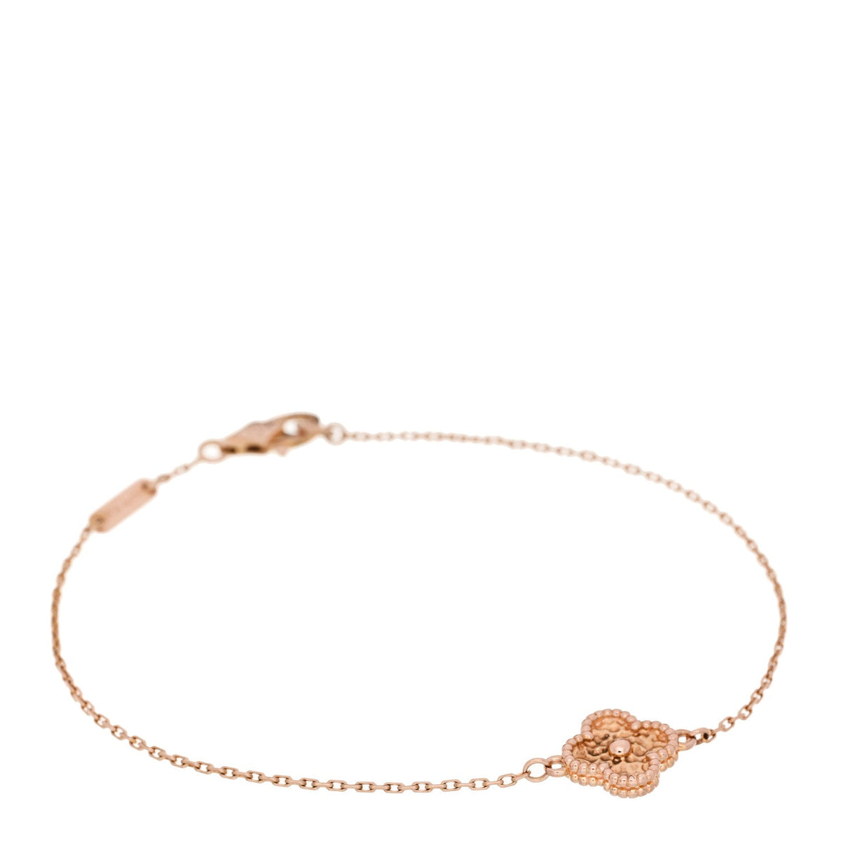 ヴァンクリーフ&アーペル スウィートアルハンブラ ブレスレット 18K ローズゴールド VAN CLEEF & ARPELS SWEET ALHAMBRA BRACELET 18K ROSE GOLD