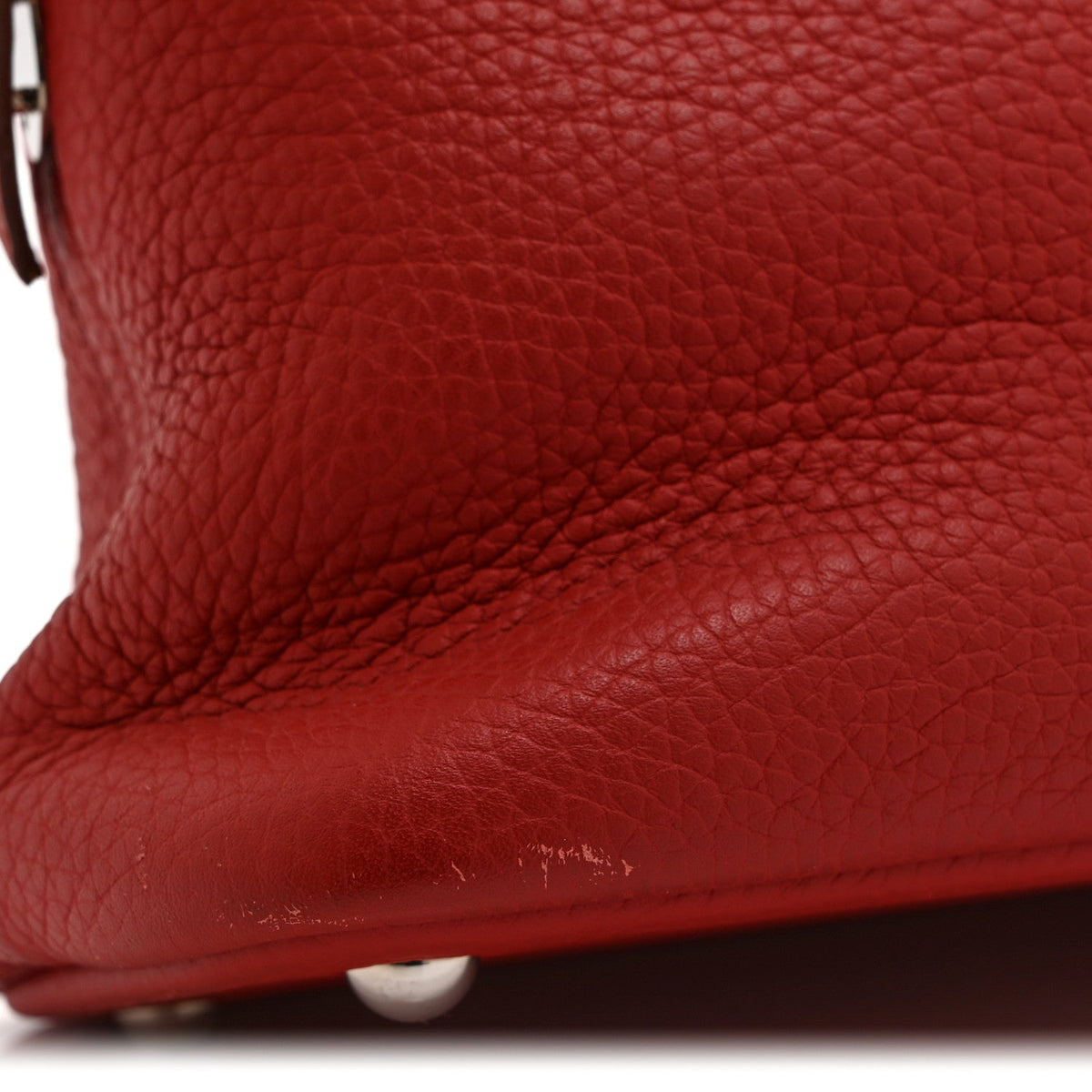 Hermès Bolide 31 Rouge Garance Taurillon Clemence Silver Hardware