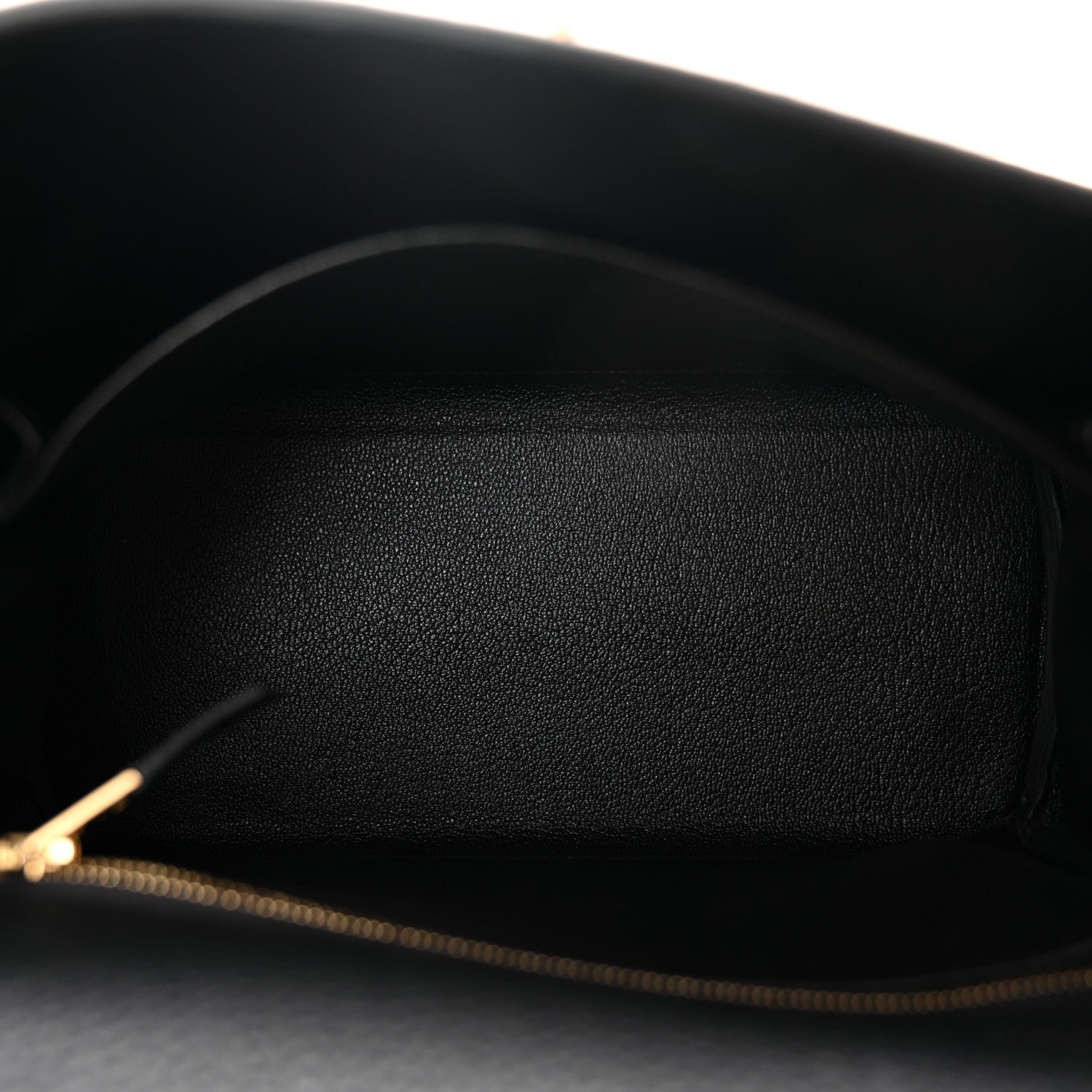 HERMES KELLY 25 RETOURNE BLACK TOGO GOLD HARDWARE