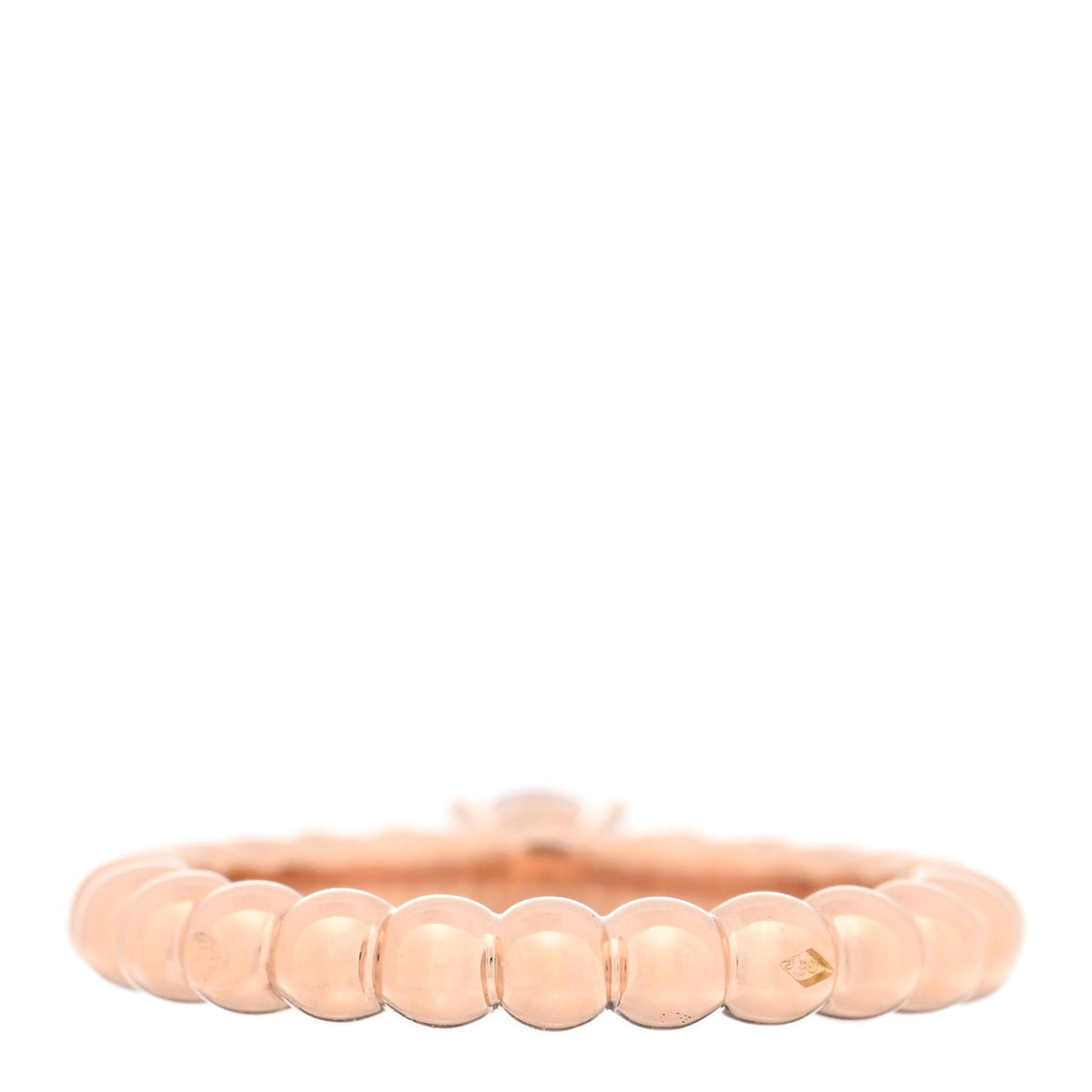 VAN CLEEF & ARPELS PERLÉE RING DIAMOND 18K ROSE GOLD
