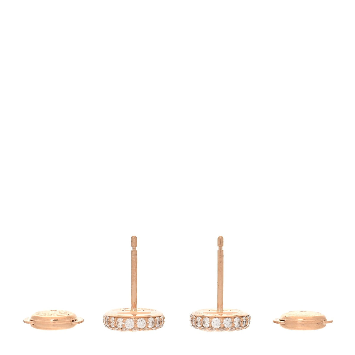 エルメス ファランドール ピアス 18K ローズゴールド ダイヤモンド HERMES FARANDOLE EARRINGS 18K ROSE GOLD DIAMOND