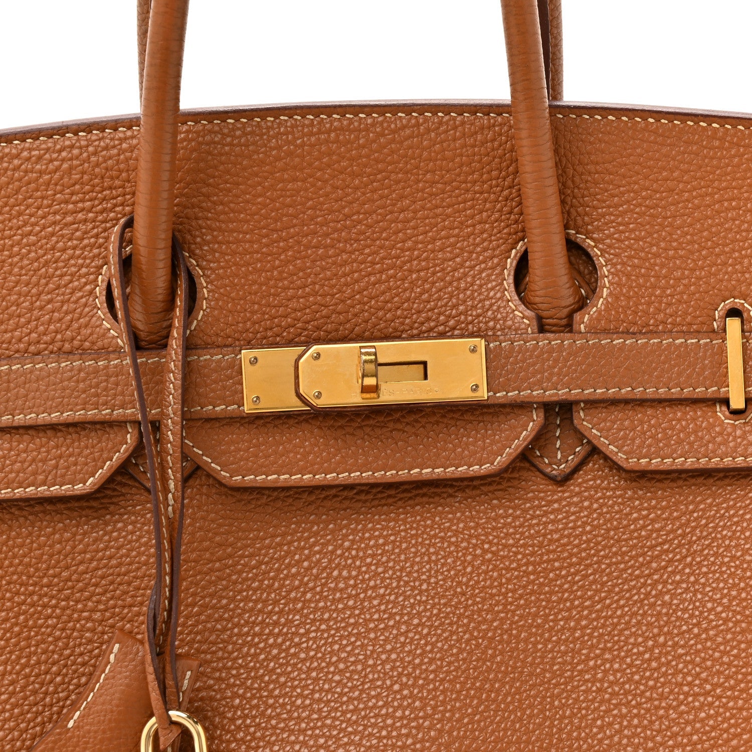 HERMES BIRKIN 35 GOLD TOGO GOLD HARDWARE