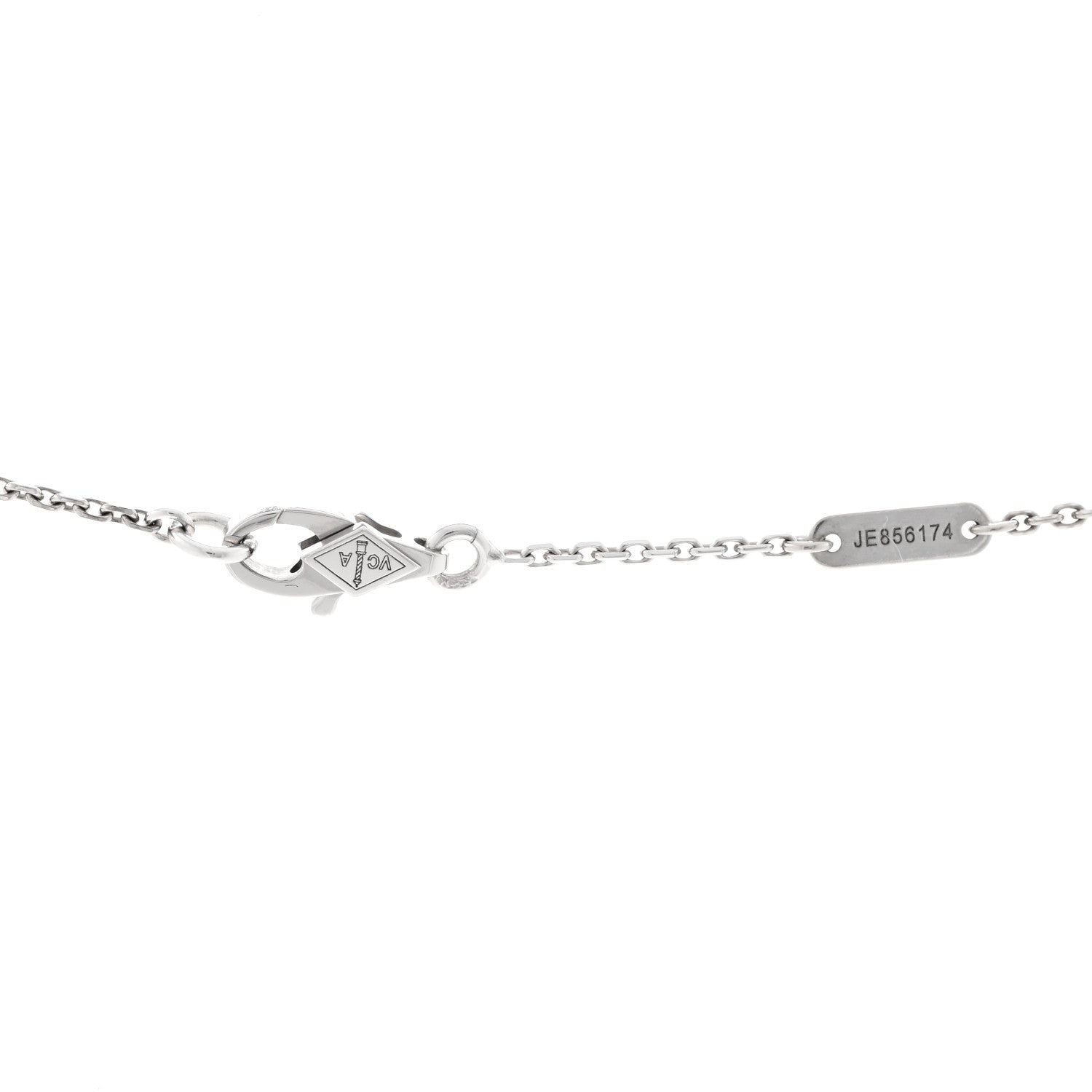 ヴァンクリーフ&アーペル スウィートアルハンブラ ペンダントネックレス ダイヤモンド 18K ホワイトゴールド VAN CLEEF & ARPELS SWEET ALHAMBRA PENDANT NECKLACE DIAMOND 18K WHITE GOLD