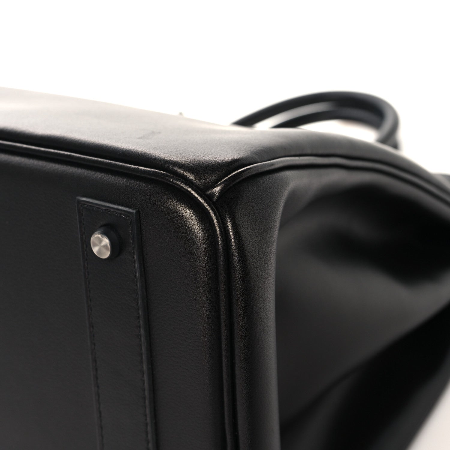 Hermes Birkin 40 Haut à Courroies HAC Black Evergrain Black Hardware