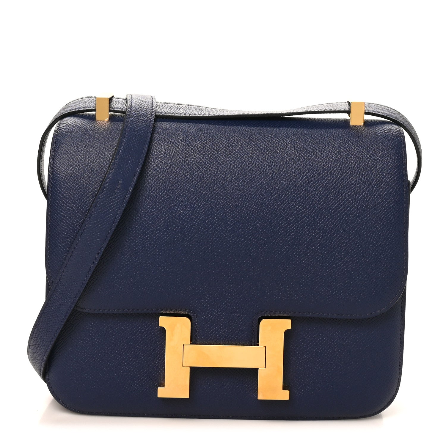 エルメス コンスタンス 24 Bleu Saphir エプソン ゴールド金具 HERMES CONSTANCE 24 BLEU SAPHIR EPSOM GOLD HARDWARE