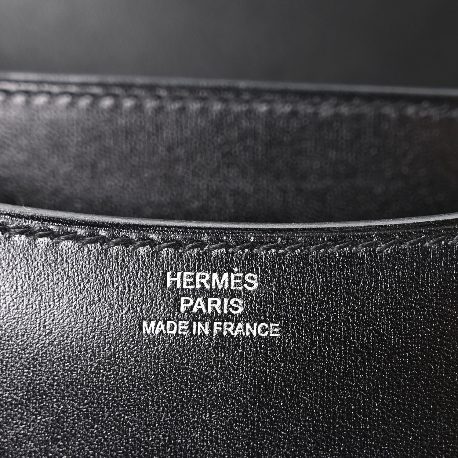 エルメス ミニコンスタンス 18 Black ボックス シルバー金具 HERMES MINI CONSTANCE 18 BLACK BOX SILVER HARDWARE