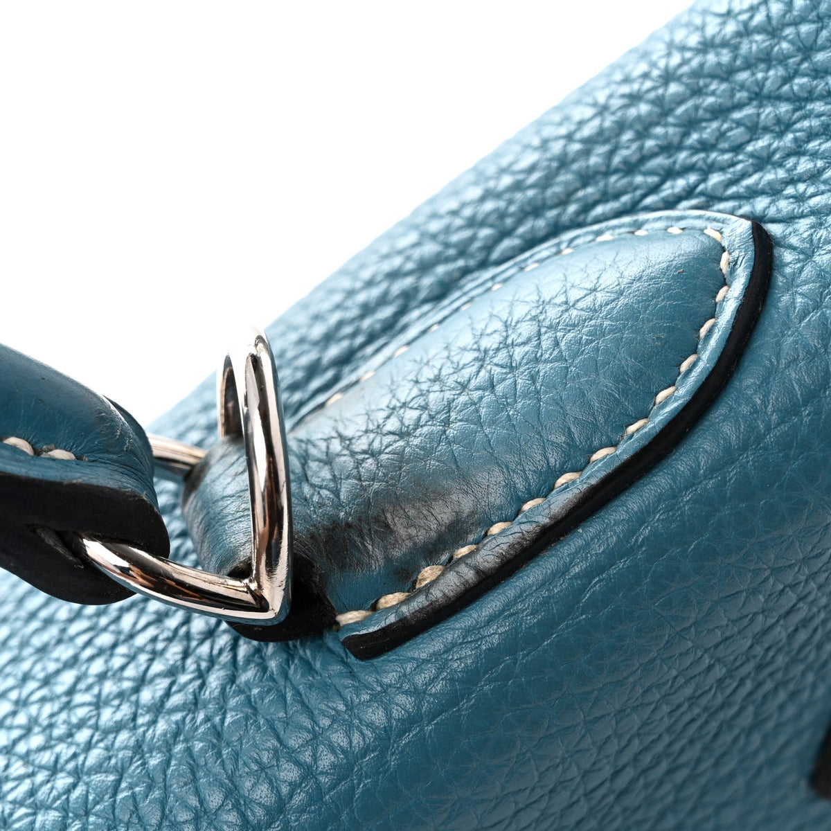 エルメス ケリー 35 内縫い Blue Jean トリヨンクレマンス シルバー金具 HERMES KELLY 35 RETOURNE BLUE JEAN TAURILLON CLEMENCE SILVER HARDWARE