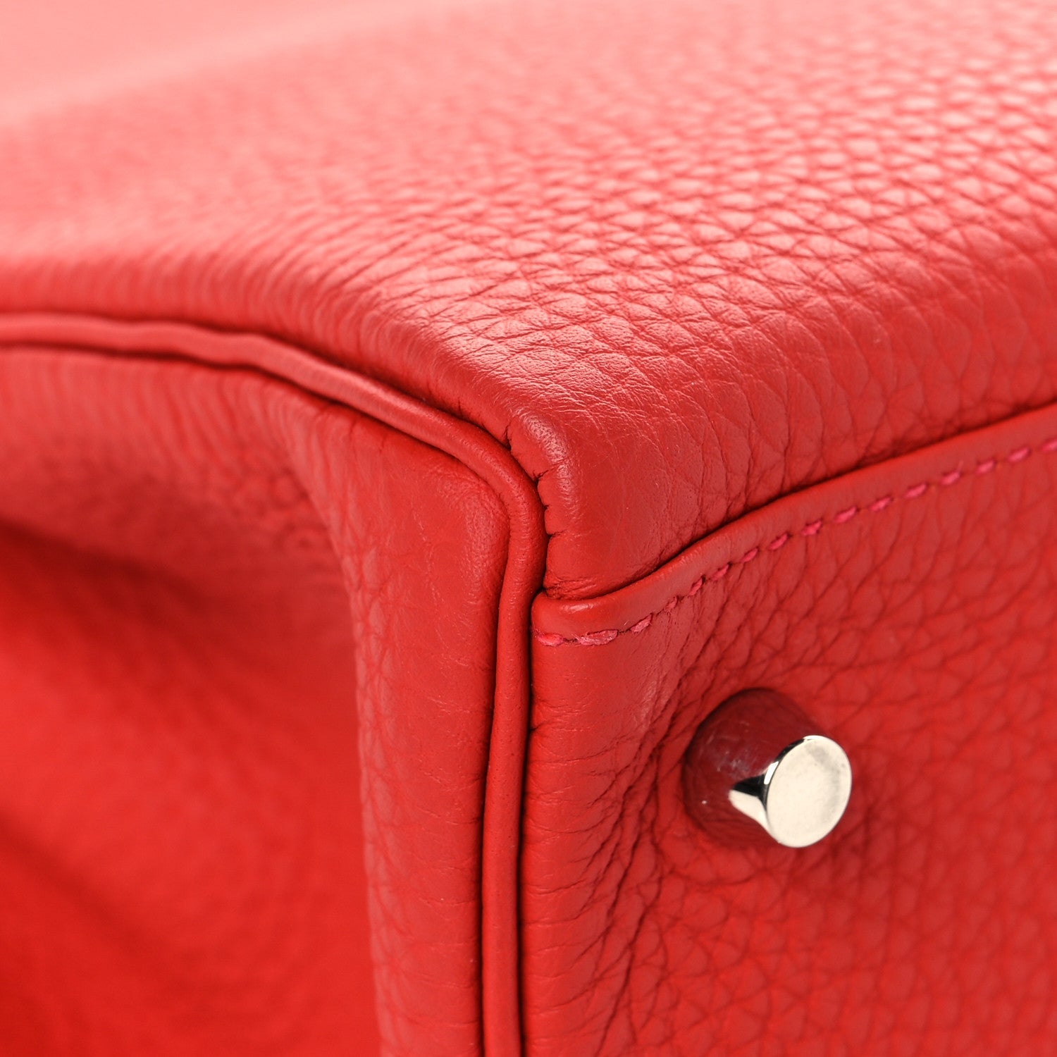 エルメス ケリー32 内縫い Rouge Casaque トゴ シルバー金具 HERMES KELLY32 RETOURNE ROUGE CASAQUE TOGO SILVER HARDWARE
