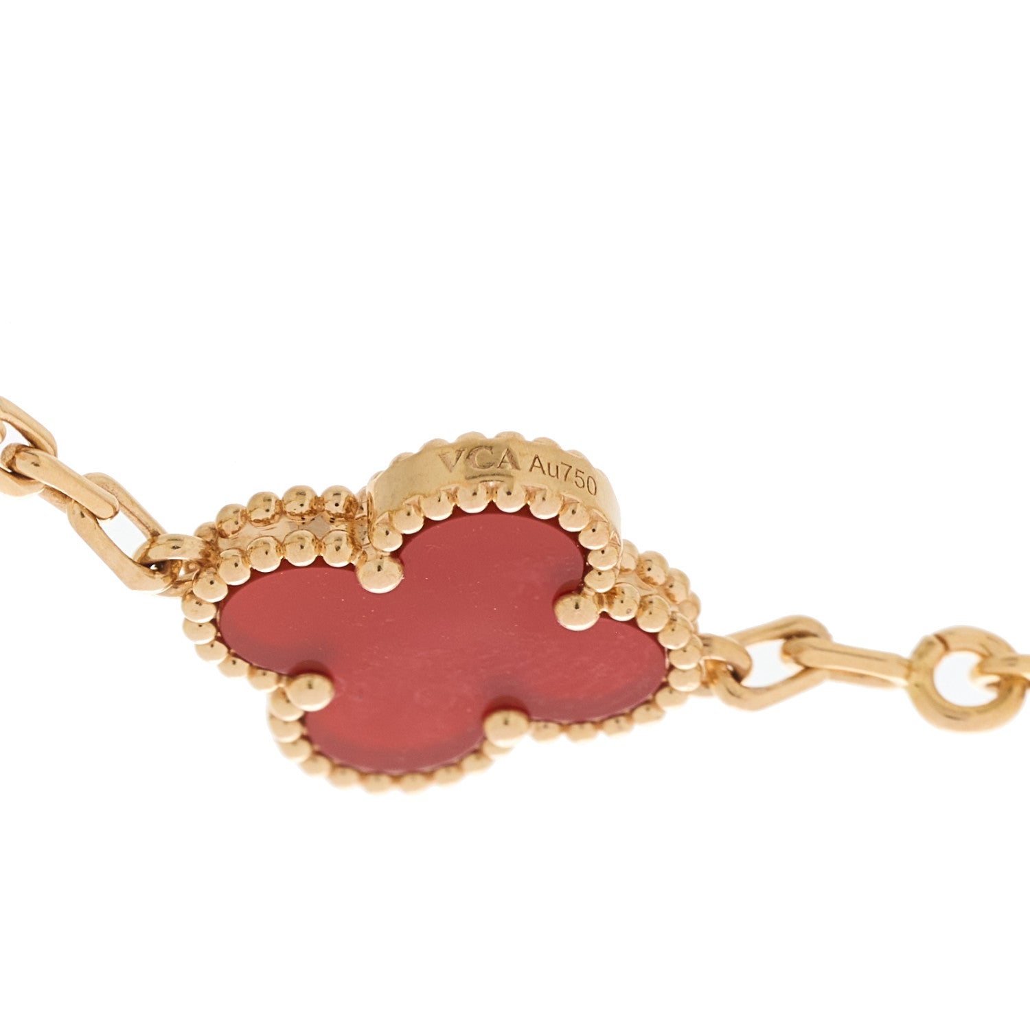 ヴァンクリーフ&アーペル ヴィンテージアルハンブラ 5モチーフ ブレスレット マルチカラー 18K ローズゴールド VAN CLEEF & ARPELS VINTAGE ALHAMBRA 5 MOTIFS BRACELET MULTICOLOR 18K ROSE GOLD