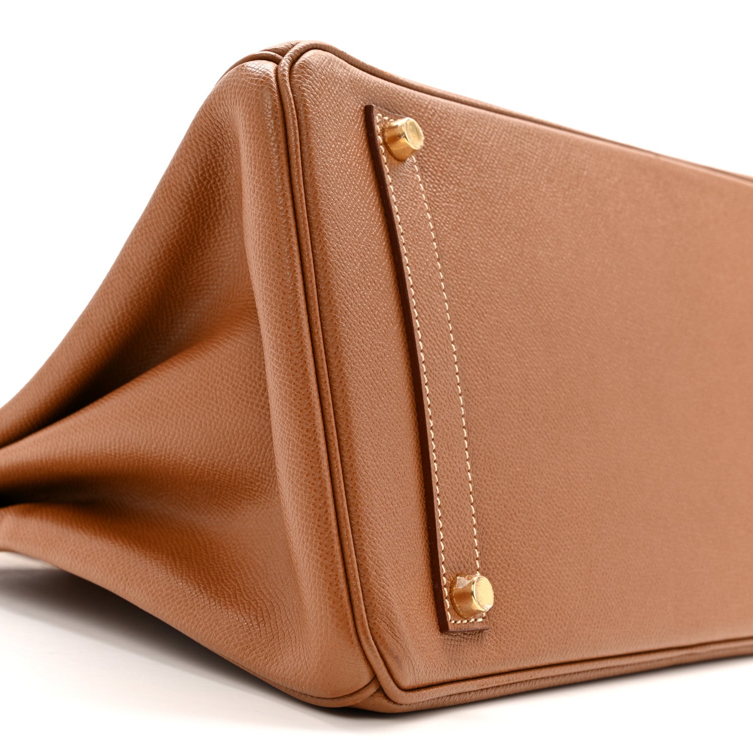 HERMES BIRKIN 35 GOLD COURCHEVEL GOLD HARDWARE