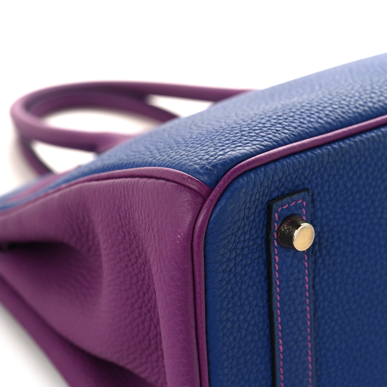 エルメス バーキン 30 HSS パーソナルオーダー Bleu Electrique Anemone トゴ ローズゴールド金具 HERMES BIRKIN 30 HSS PERSONAL ORDER BLEU ELECTRIQUE ANEMONE TOGO ROSE GOLD HARDWARE