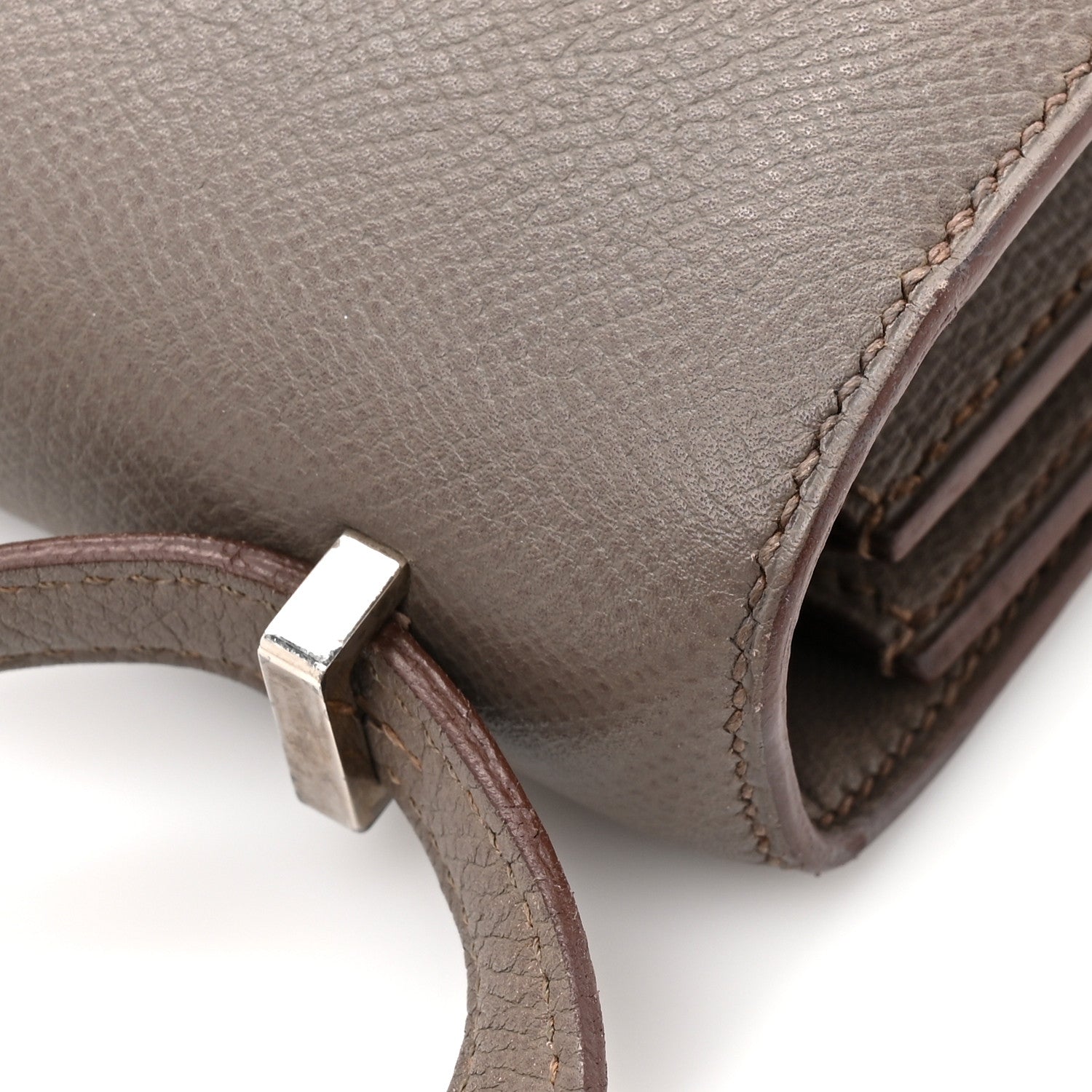 HERMES CONSTANCE 25 ELAN ETIAN EPSOM SILVER HARDWARE