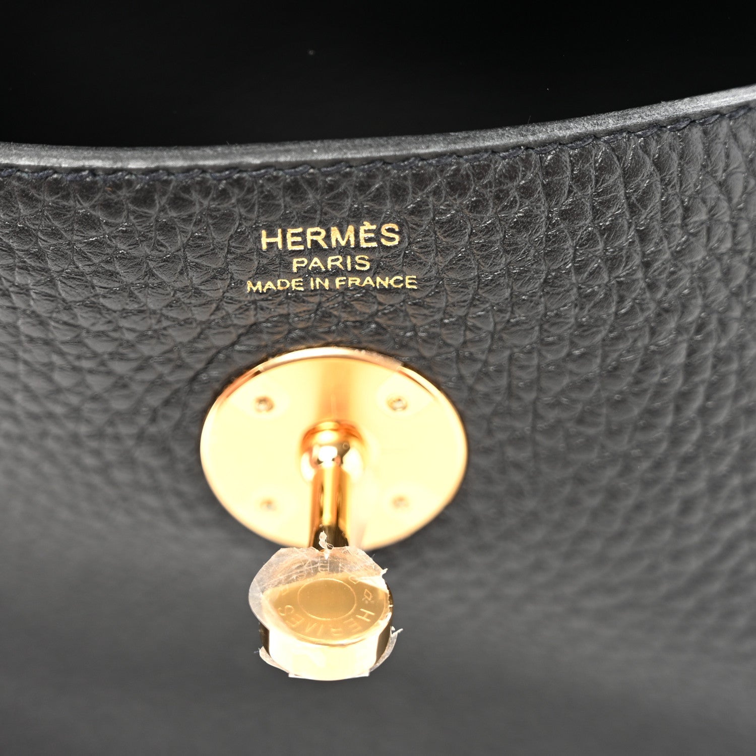 エルメス リンディ 26 Black トリヨンクレマンス ゴールド金具 HERMES LINDY 26 BLACK TAURILLON CLEMENCE GOLD HARDWARE