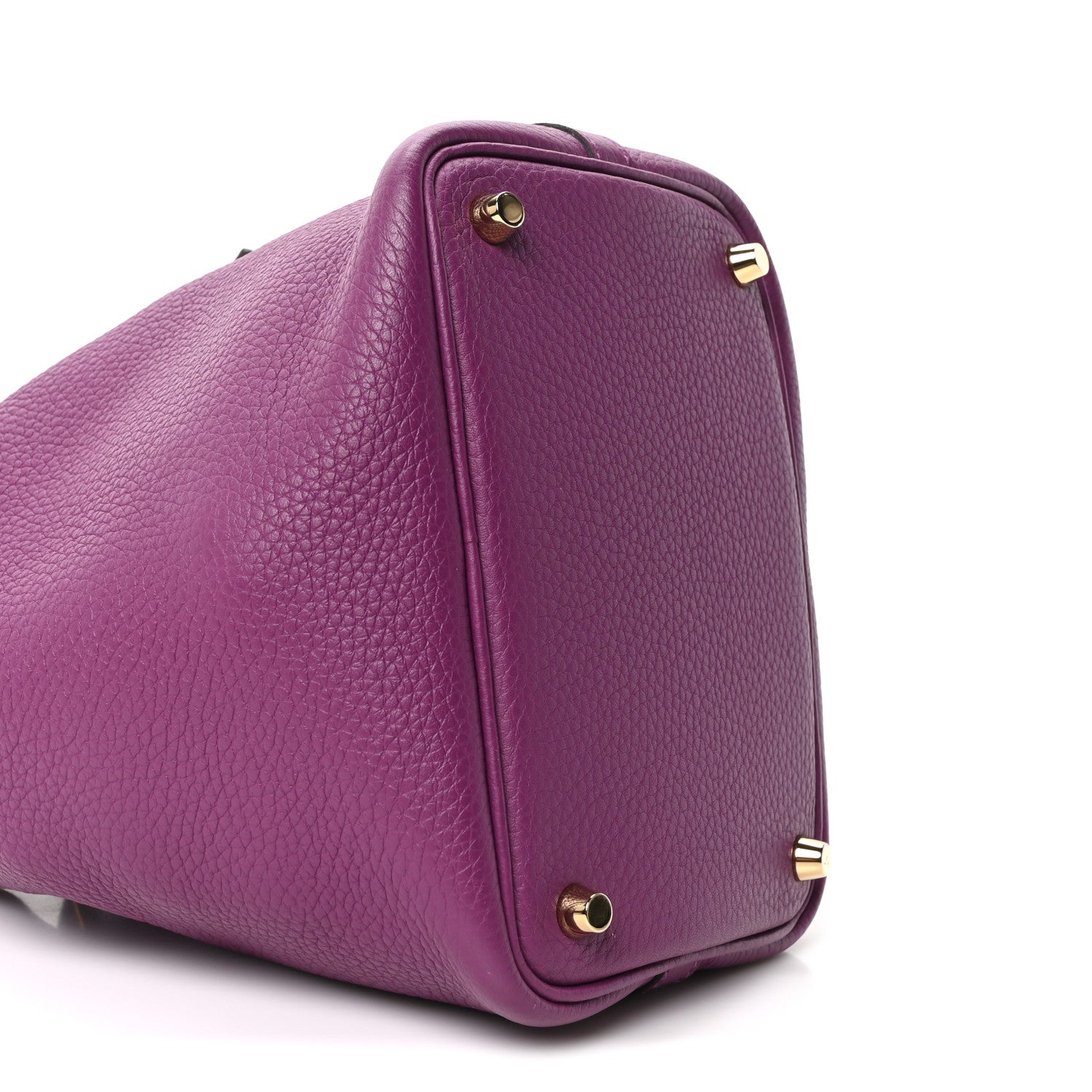 HERMES PICOTIN LOCK PM 18 ULTRAVIOLET TAURILLON CLEMENCE GOLD HARDWARE