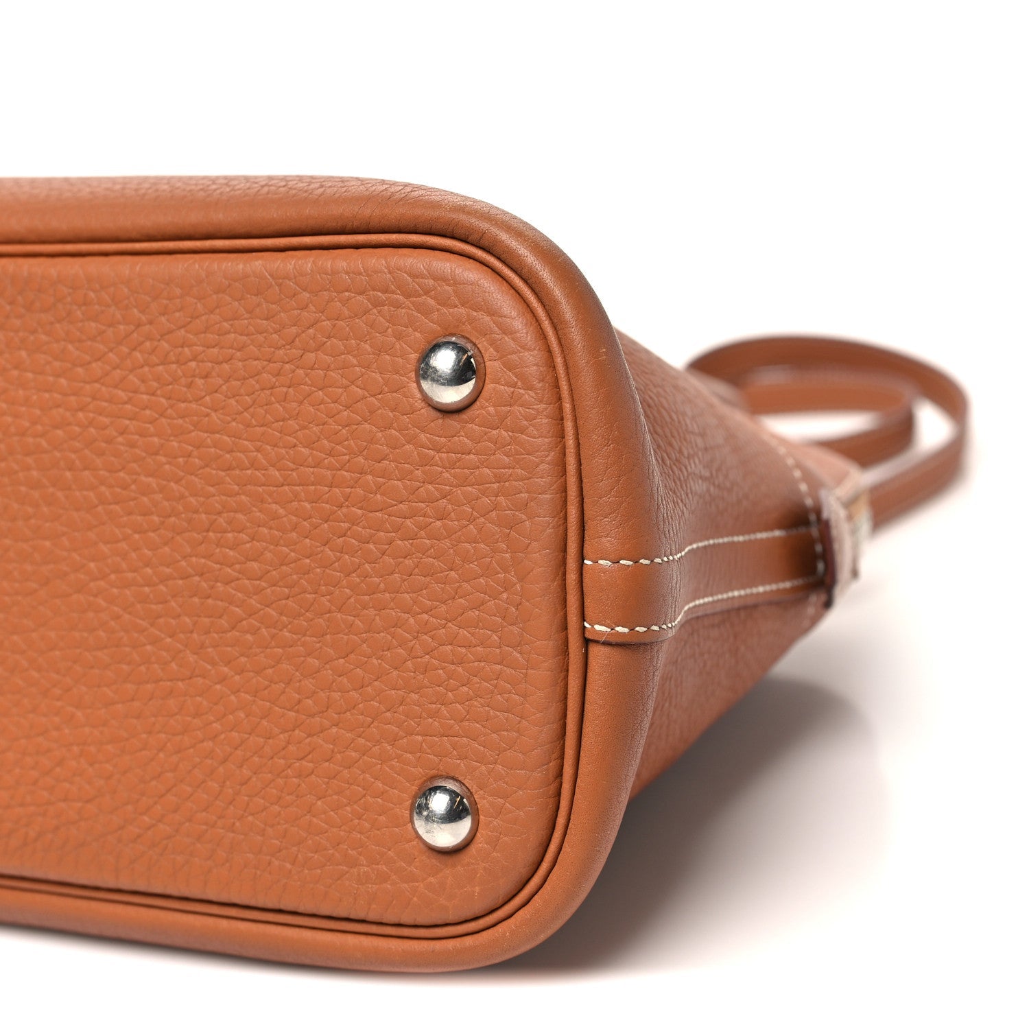 HERMES BOLIDE 31 GOLD TAURILLON CLEMENCE SILVER HARDWARE