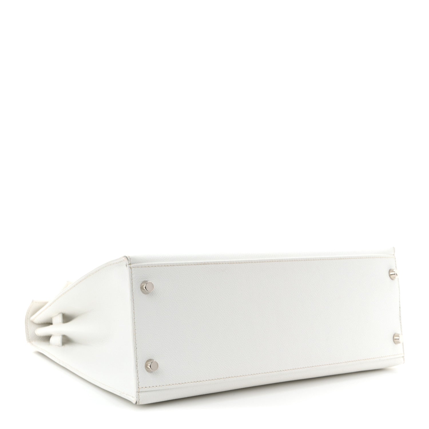 エルメス ケリー32 外縫い White エプソン シルバー金具 HERMES KELLY32 SELLIER WHITE EPSOM SILVER HARDWARE