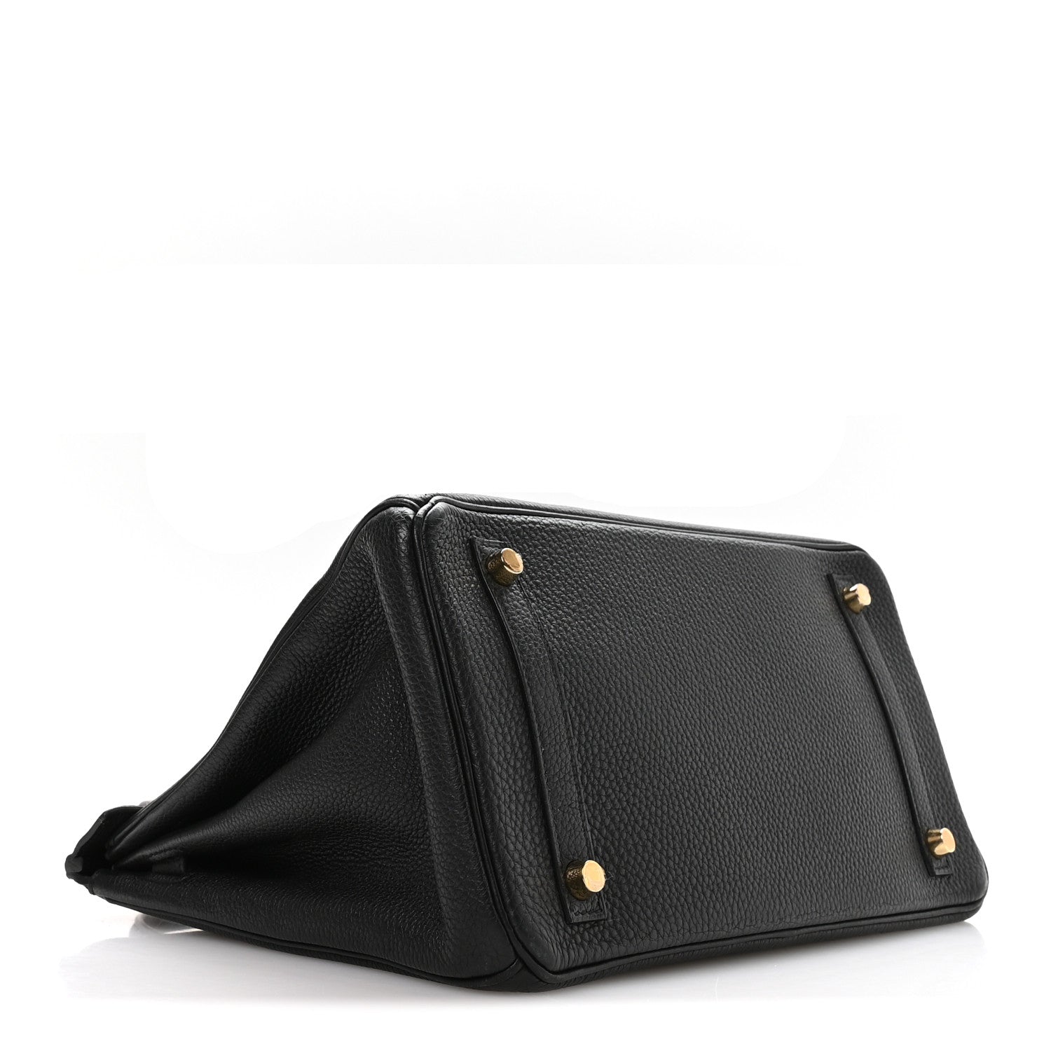 HERMES BIRKIN 30 BLACK TOGO GOLD HARDWARE